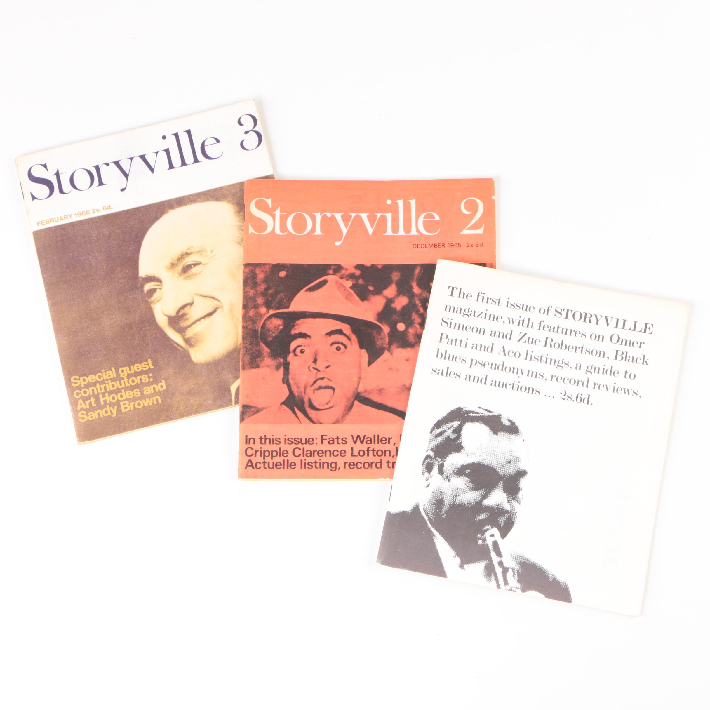 Ex-Libris Jack Bradley 1965 First Issue "Storyville" Jazz Magazine