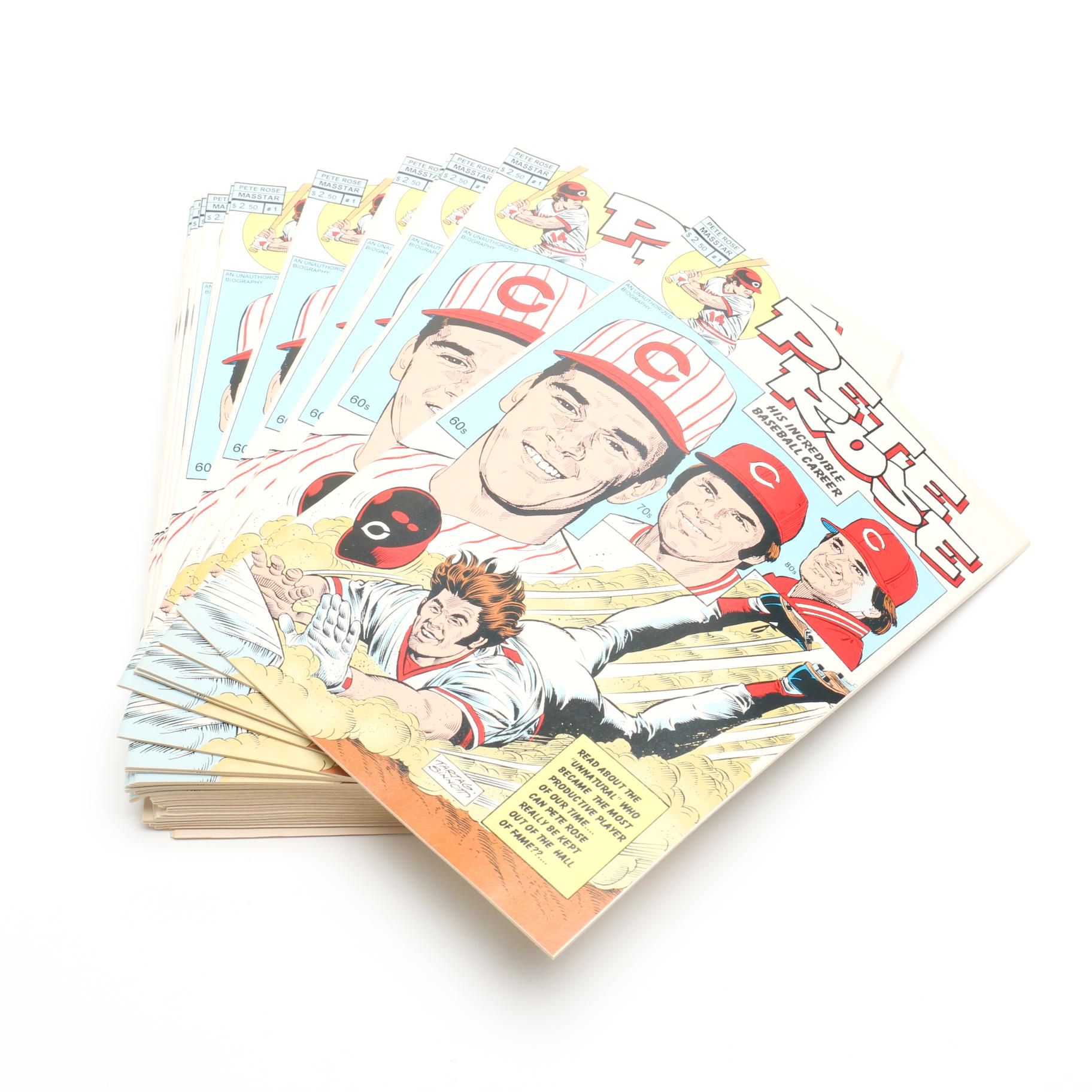 Case of 1995 Pete Rose Comic Books - Approximately 300