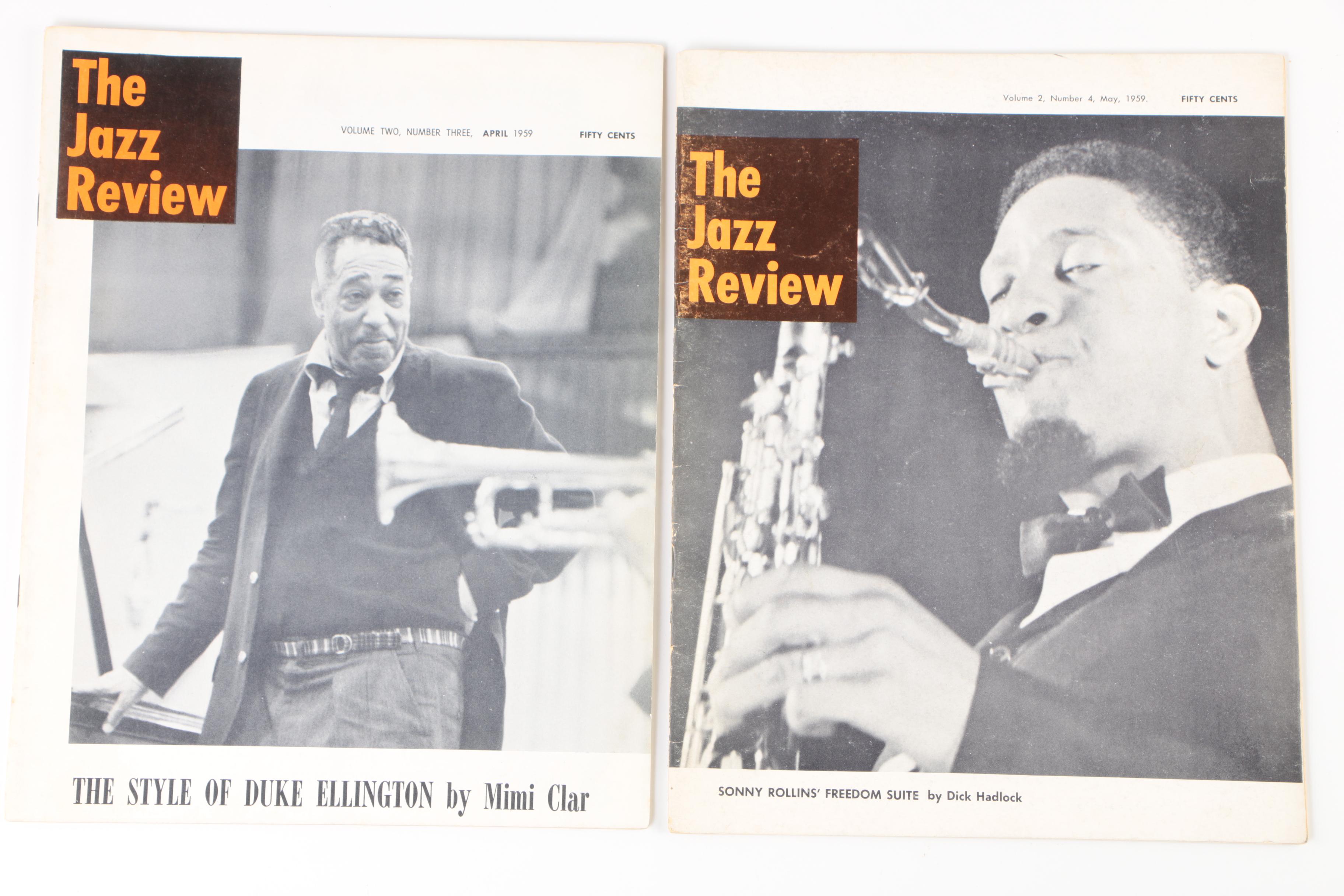 Ex-Libris Jack Bradley 1950s "The Jazz Review"