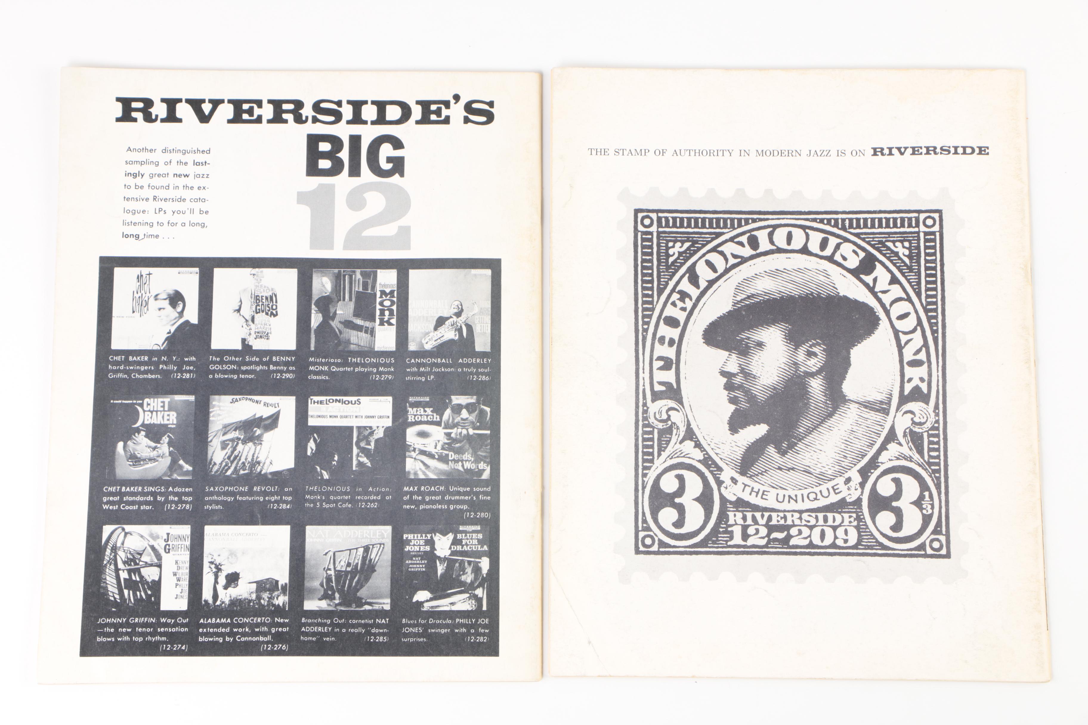 Ex-Libris Jack Bradley 1950s "The Jazz Review"