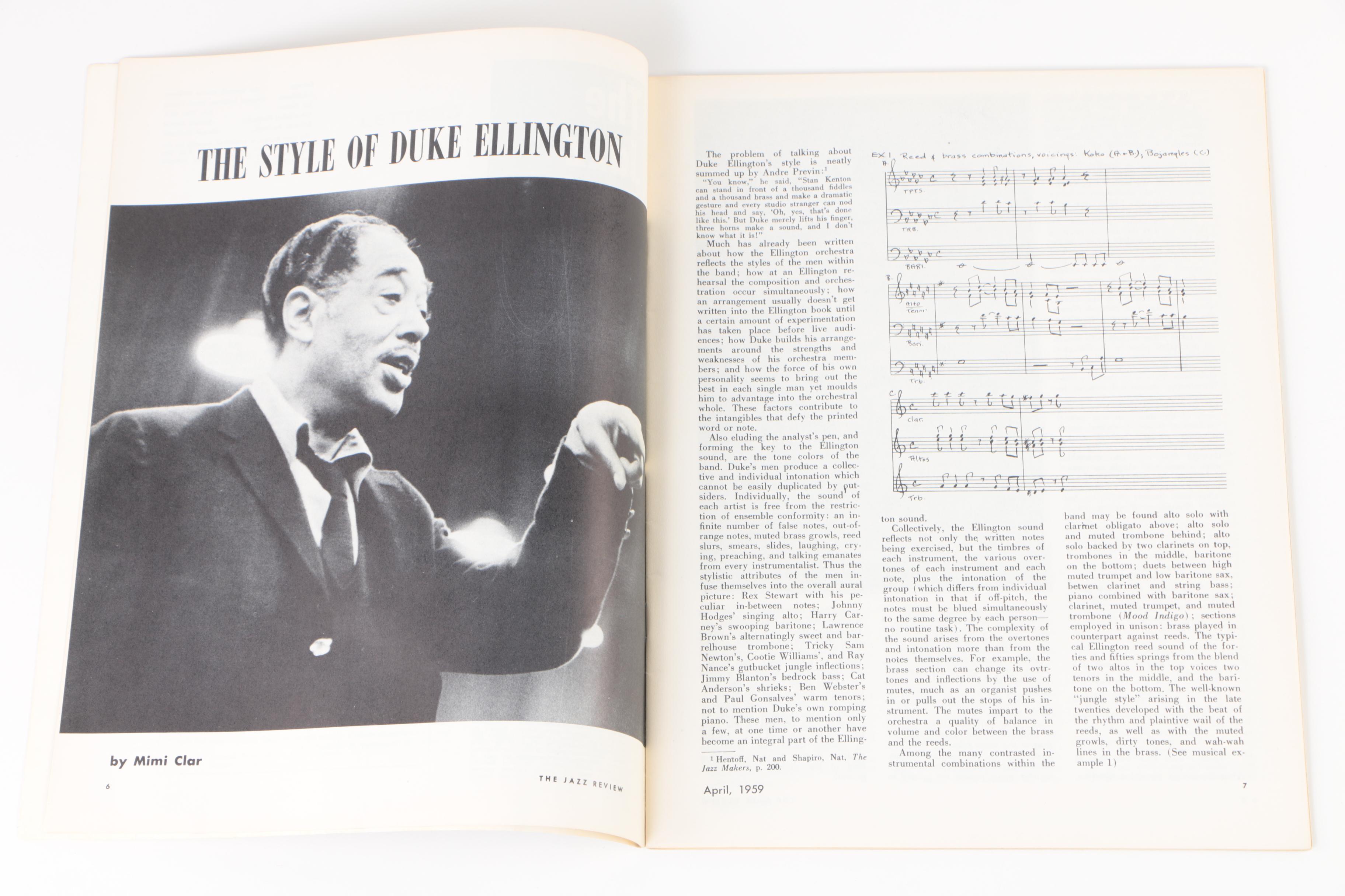 Ex-Libris Jack Bradley 1950s "The Jazz Review"