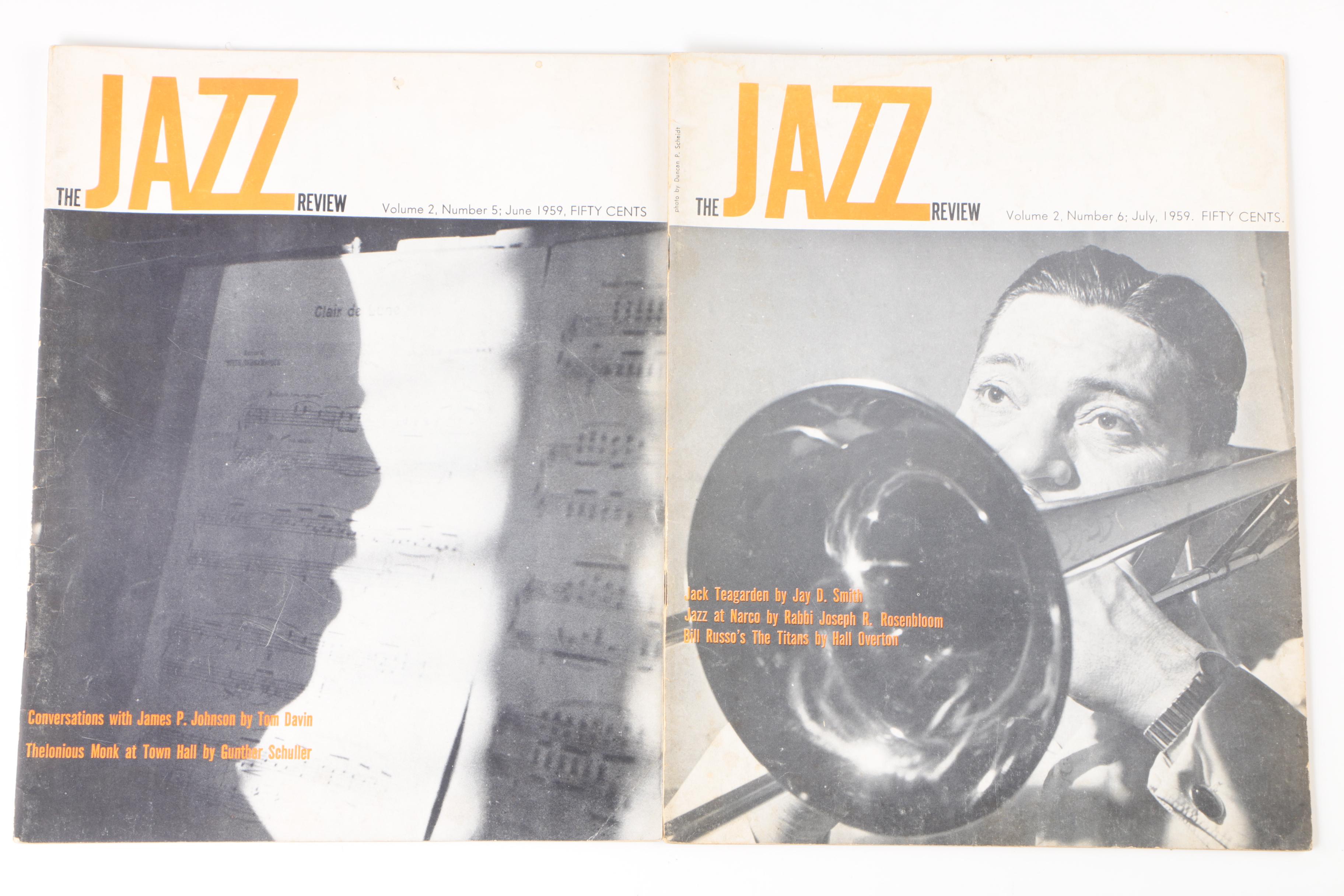 Ex-Libris Jack Bradley 1950s "The Jazz Review"