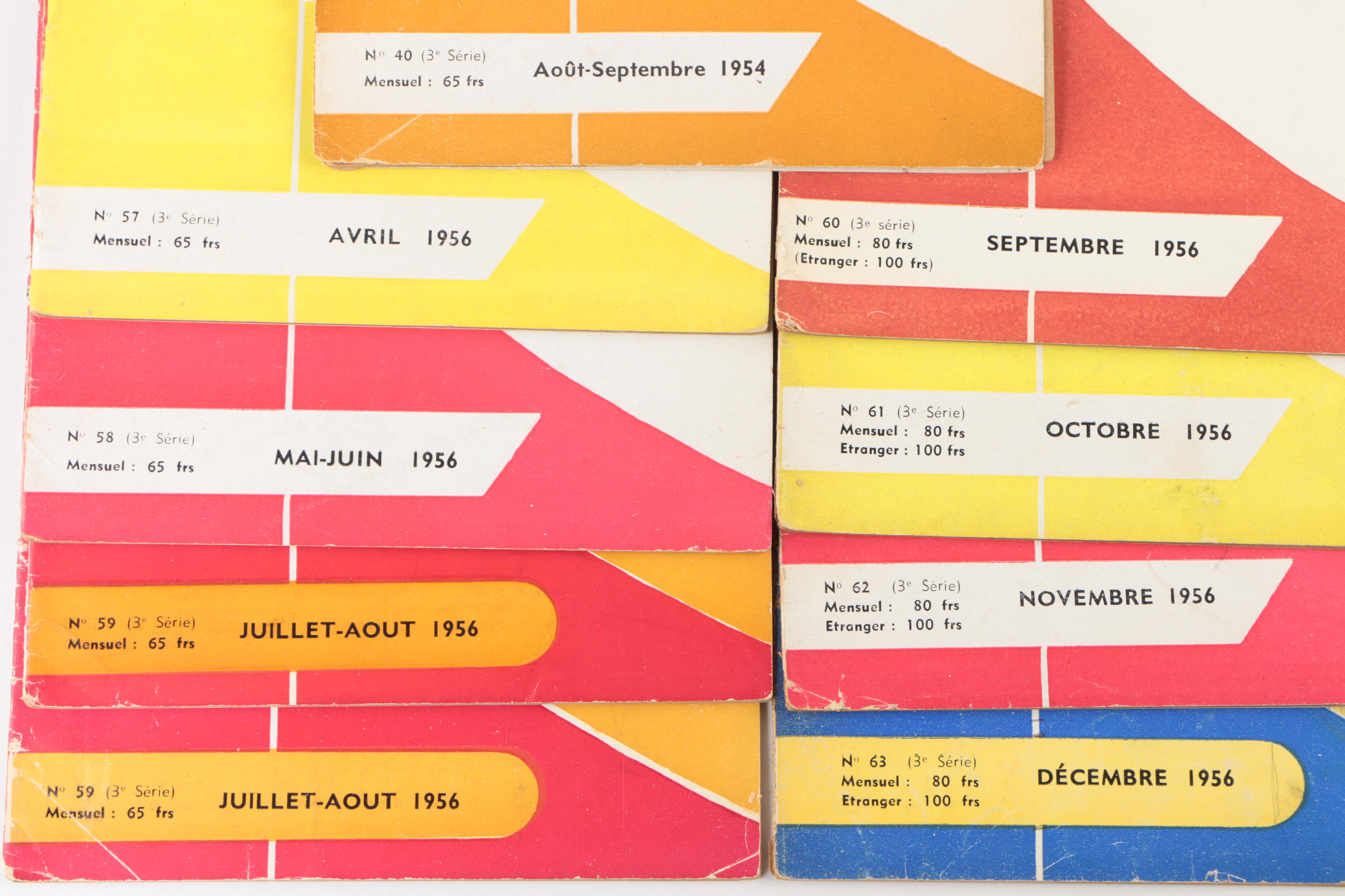 Ex-Libris Jack Bradley 1950s "Bulletin du Hot Club de France" Jazz Magazines