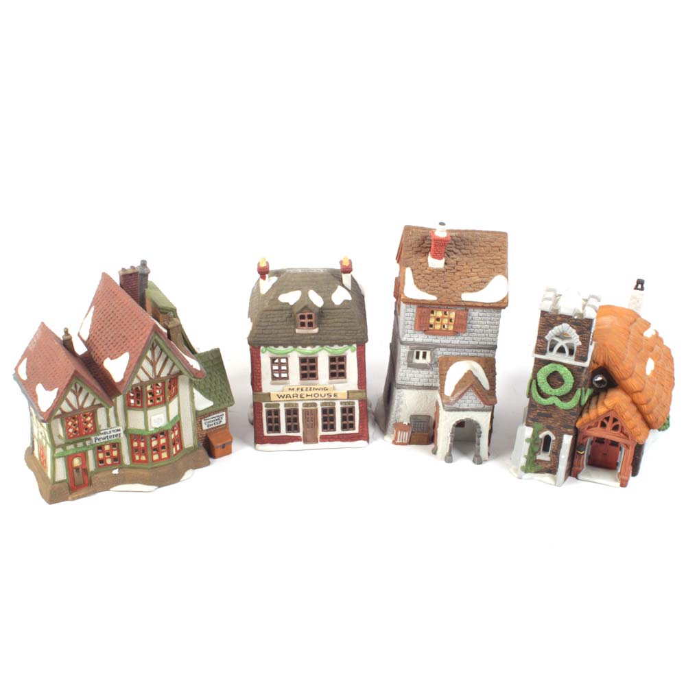 Dept. 56 Heritage Village Collection Dickens' Village Porcelain Houses