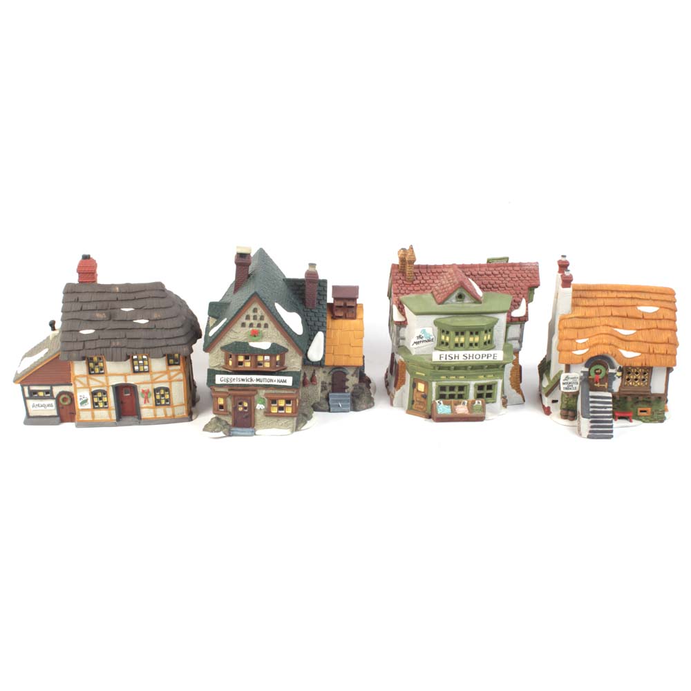Dept.  56 Heritage Village Collection Dickens' Village Porcelain Houses