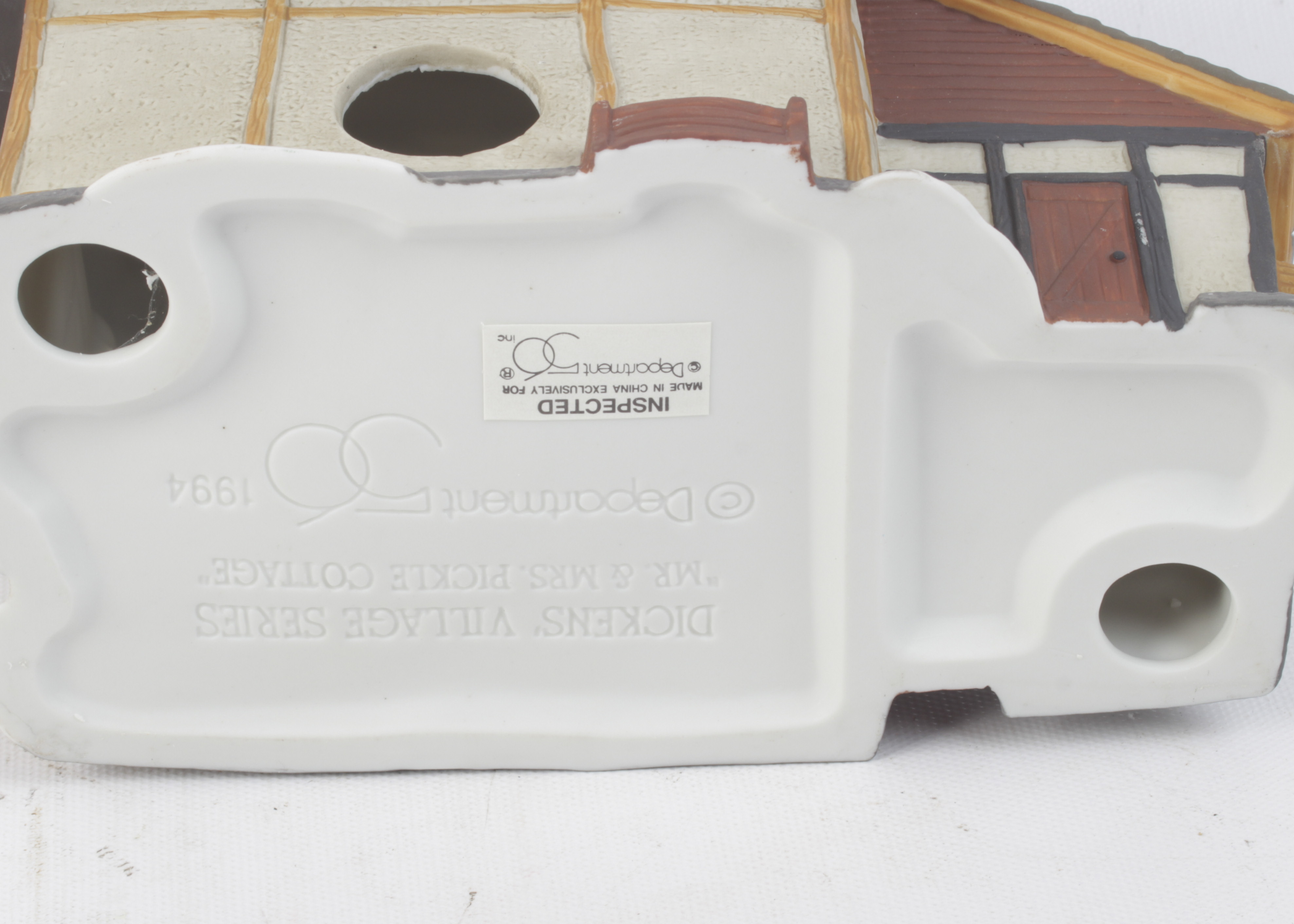 Dept.  56 Heritage Village Collection Dickens' Village Porcelain Houses