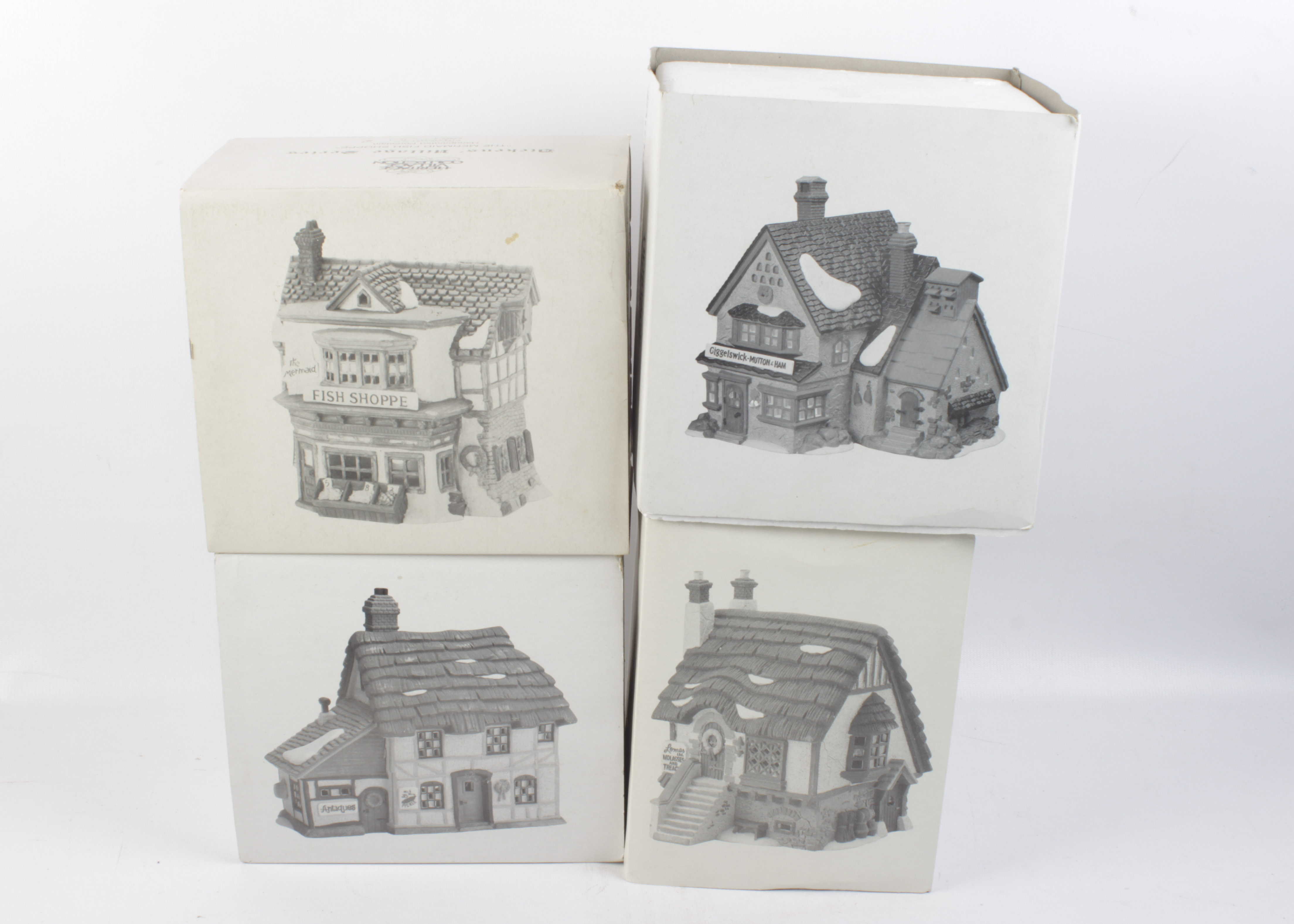 Dept.  56 Heritage Village Collection Dickens' Village Porcelain Houses