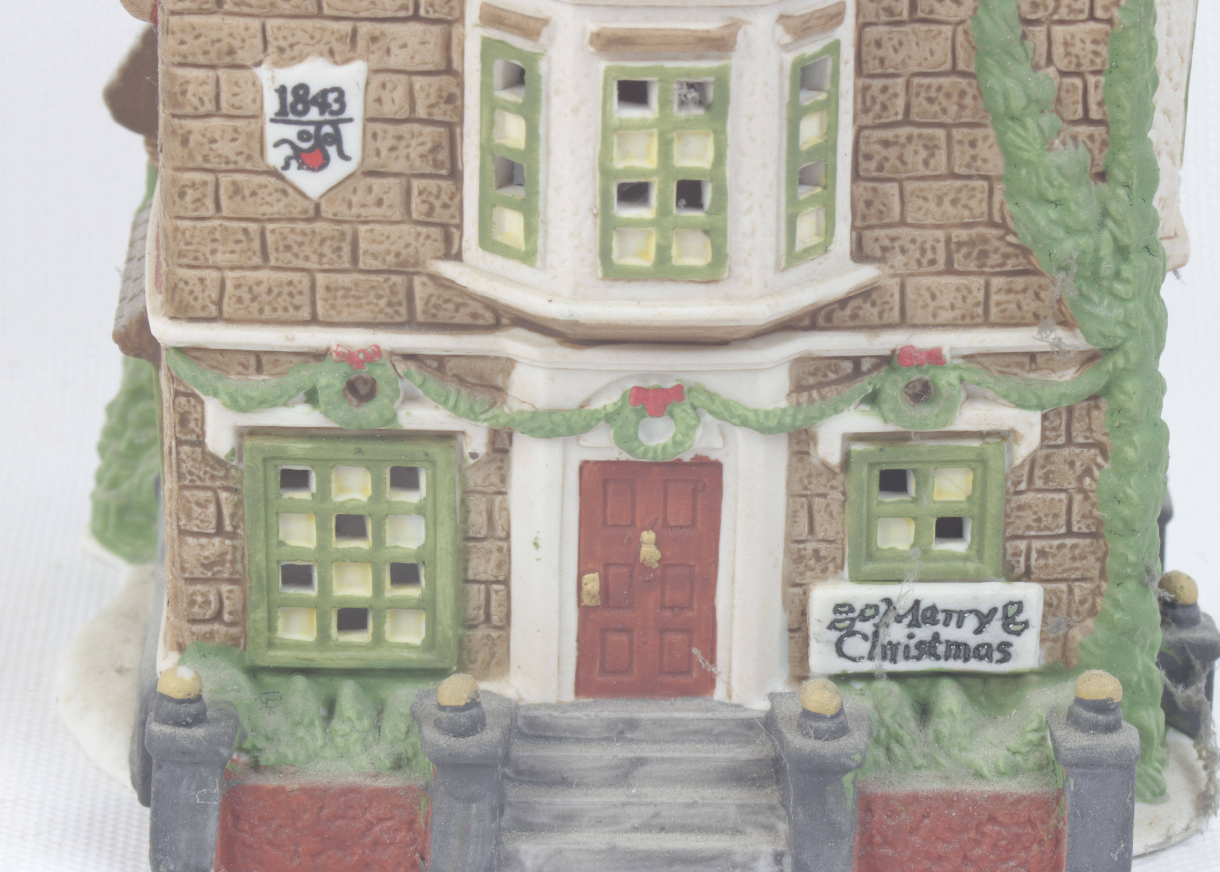 Dept. 56 The Heritage Dickens' Village Collection Porcelain Houses