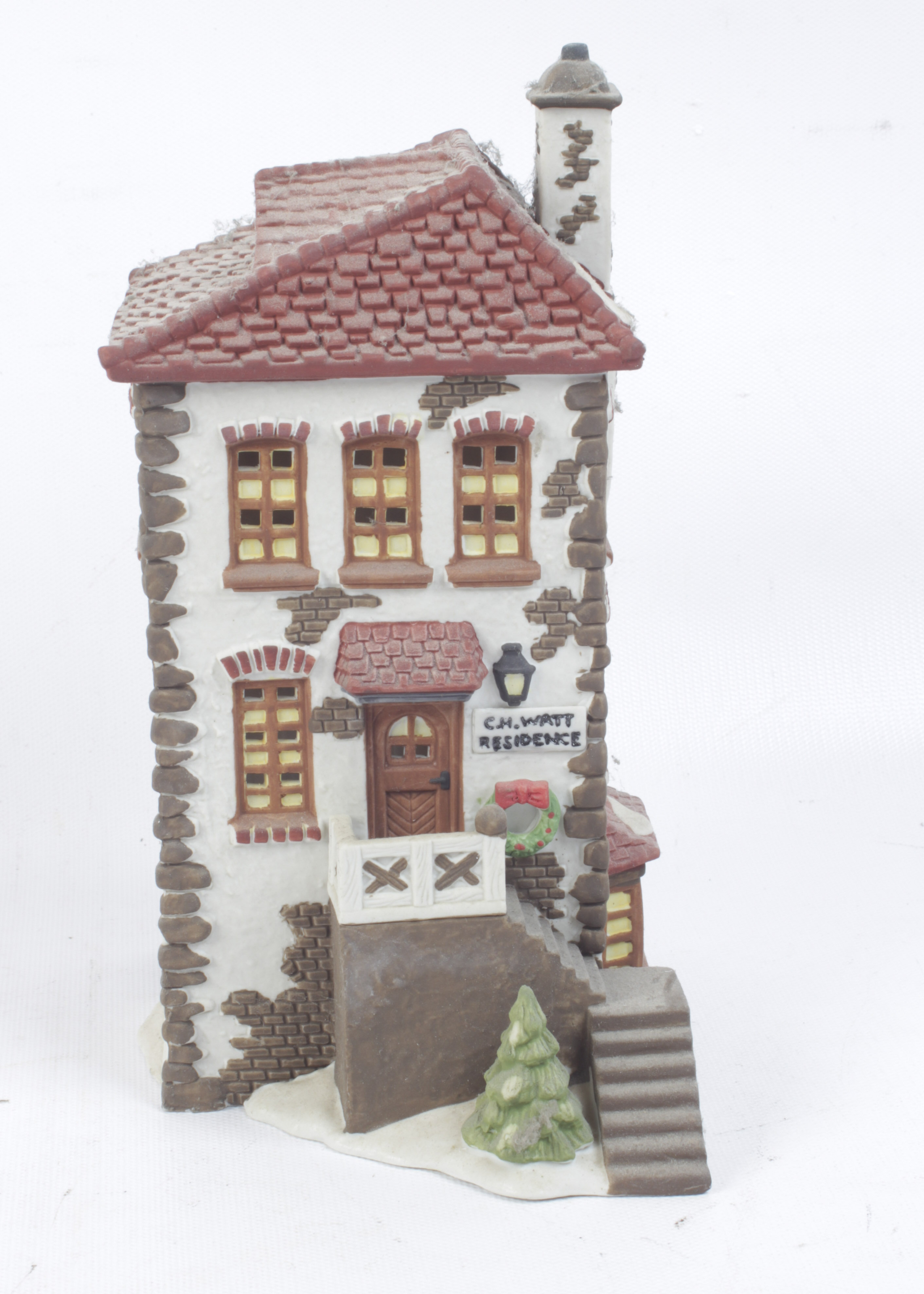Dept. 56 The Heritage Dickens' Village Collection Porcelain Houses