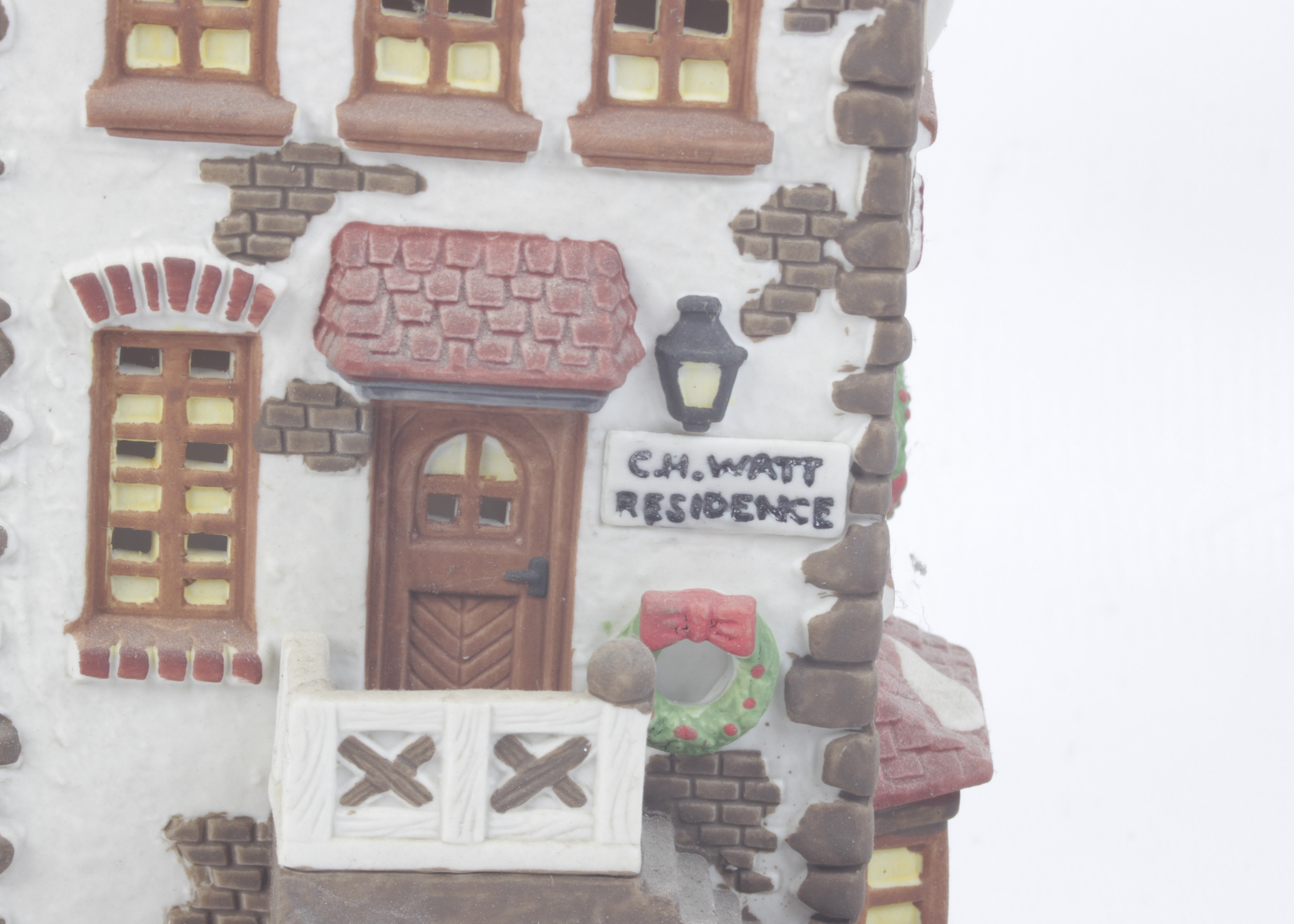 Dept. 56 The Heritage Dickens' Village Collection Porcelain Houses