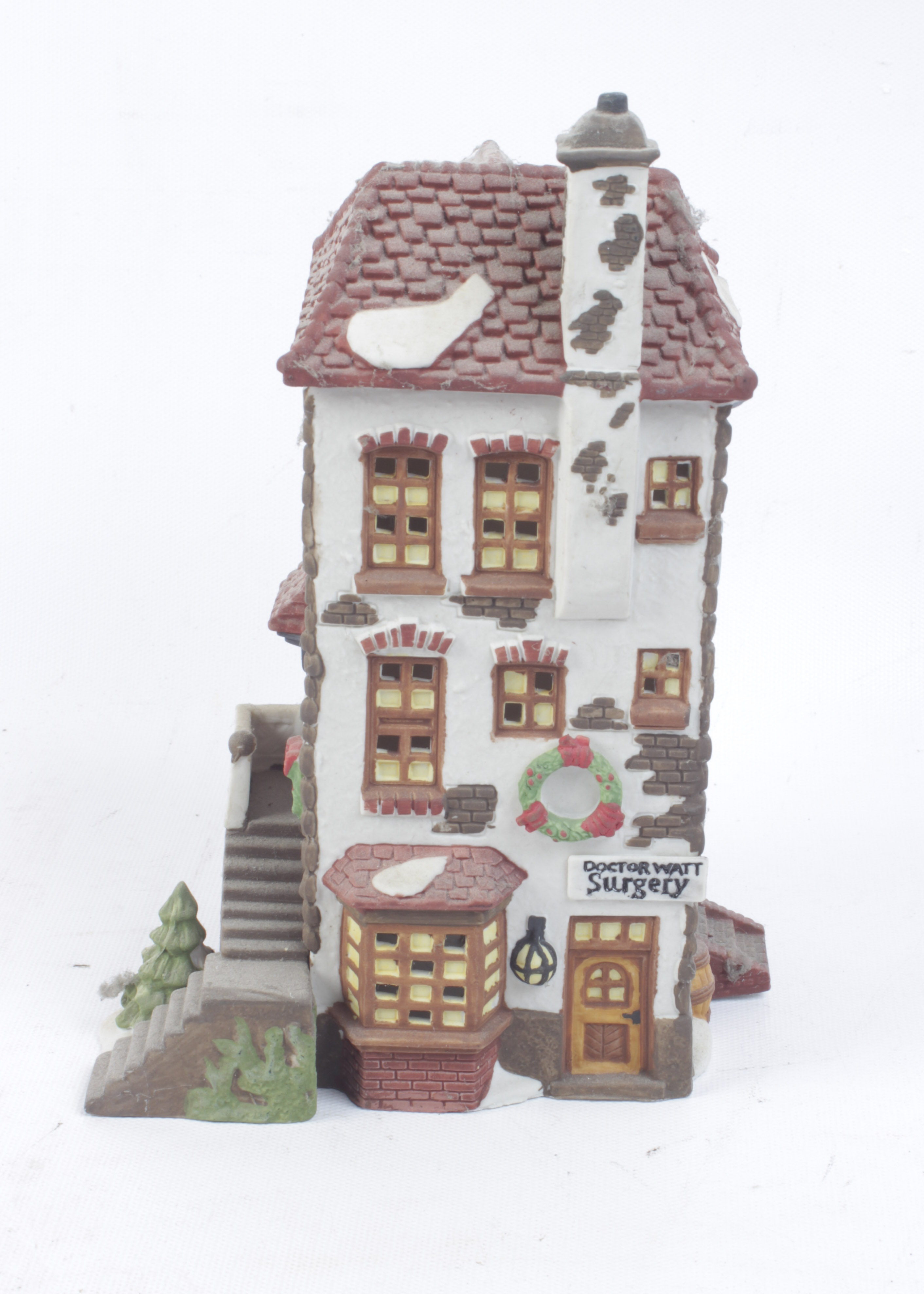 Dept. 56 The Heritage Dickens' Village Collection Porcelain Houses
