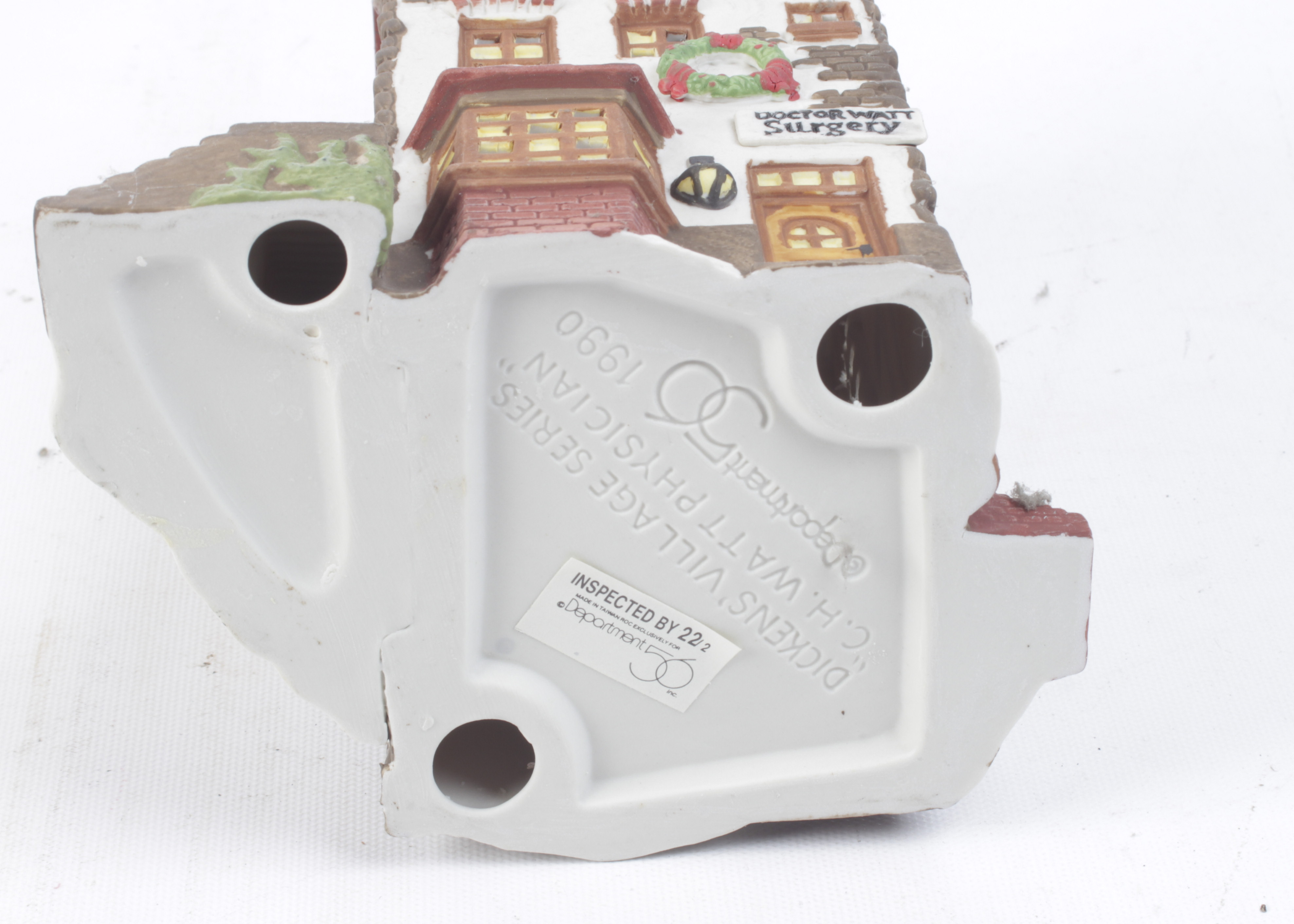 Dept. 56 The Heritage Dickens' Village Collection Porcelain Houses