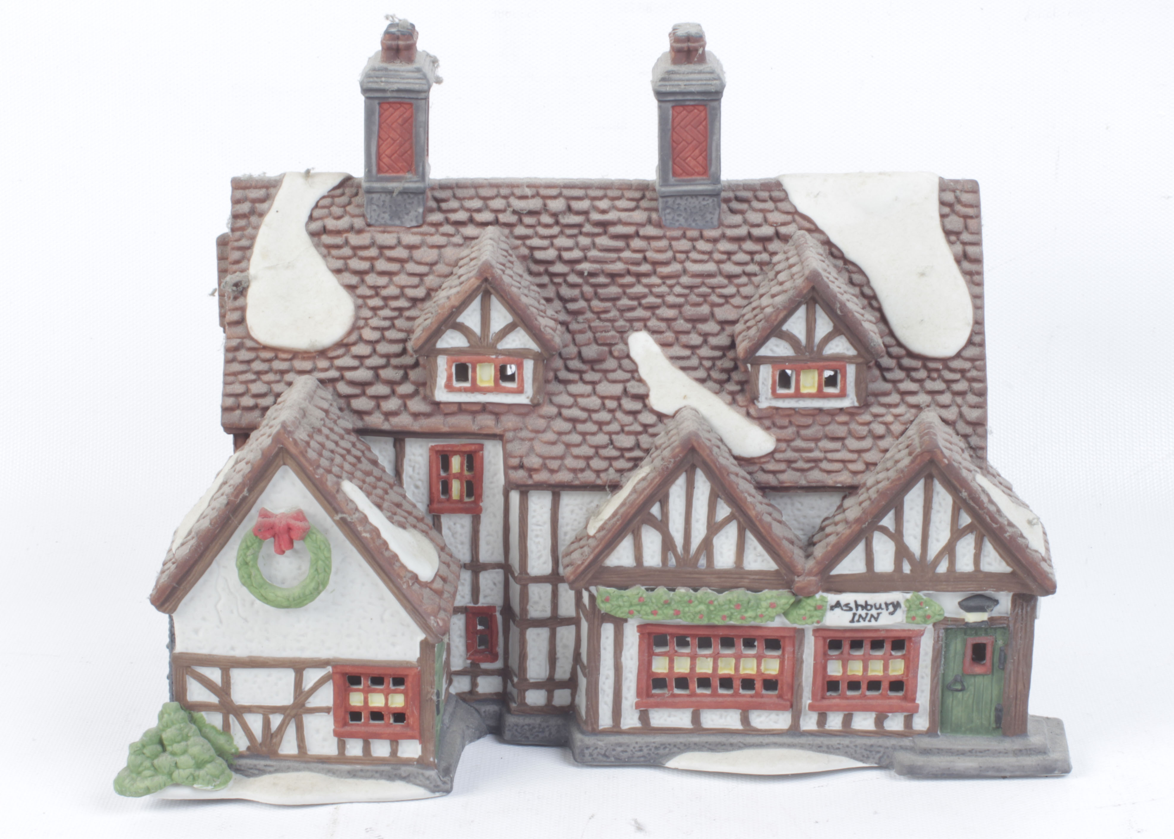 Dept. 56 The Heritage Dickens' Village Collection Porcelain Houses