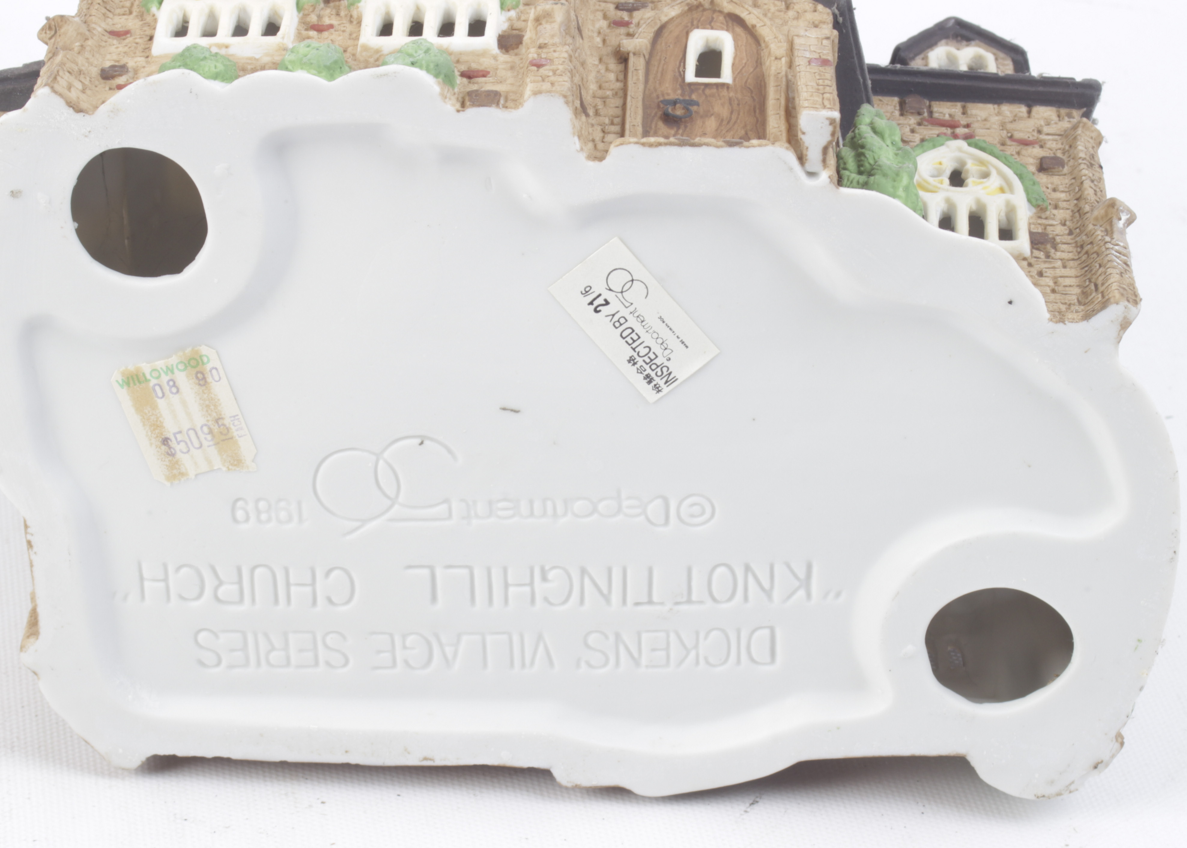 Dept. 56 The Heritage Dickens' Village Collection Porcelain Houses