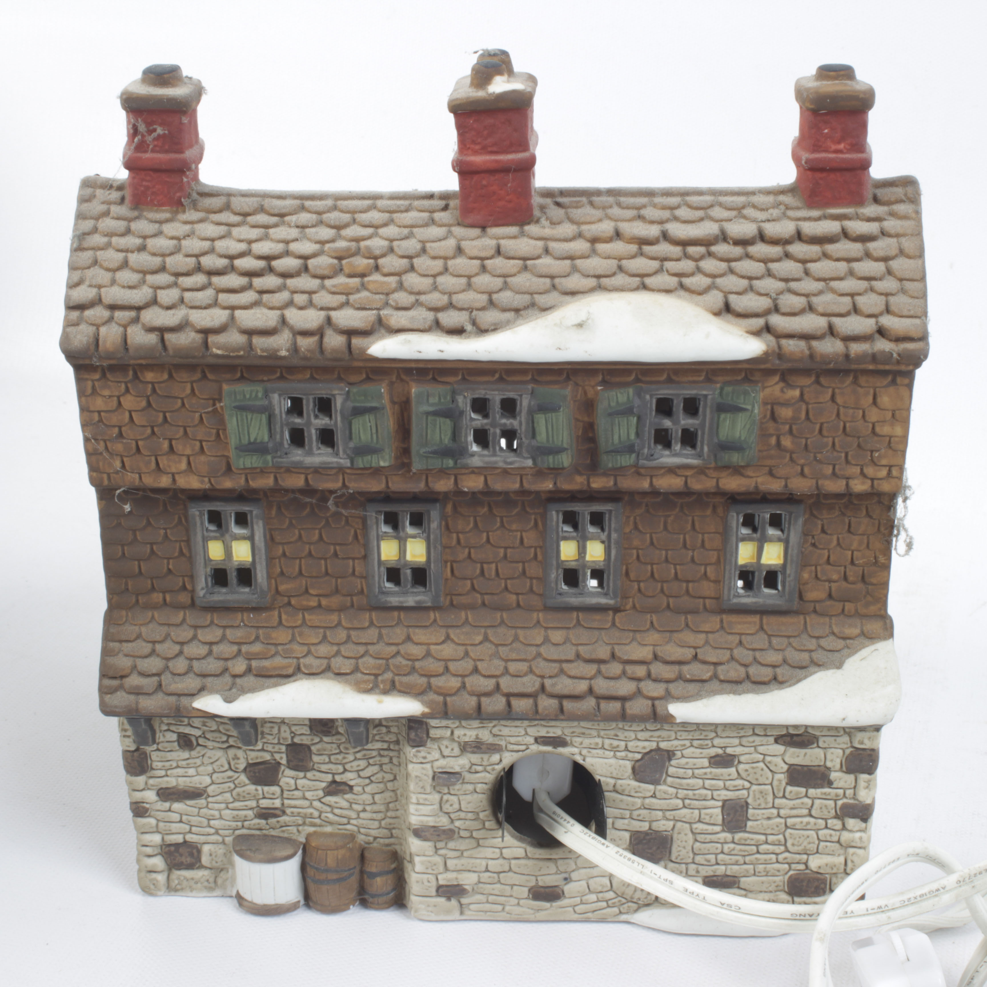 Dept. 56 The Heritage Dickens' Village Collection Porcelain Houses