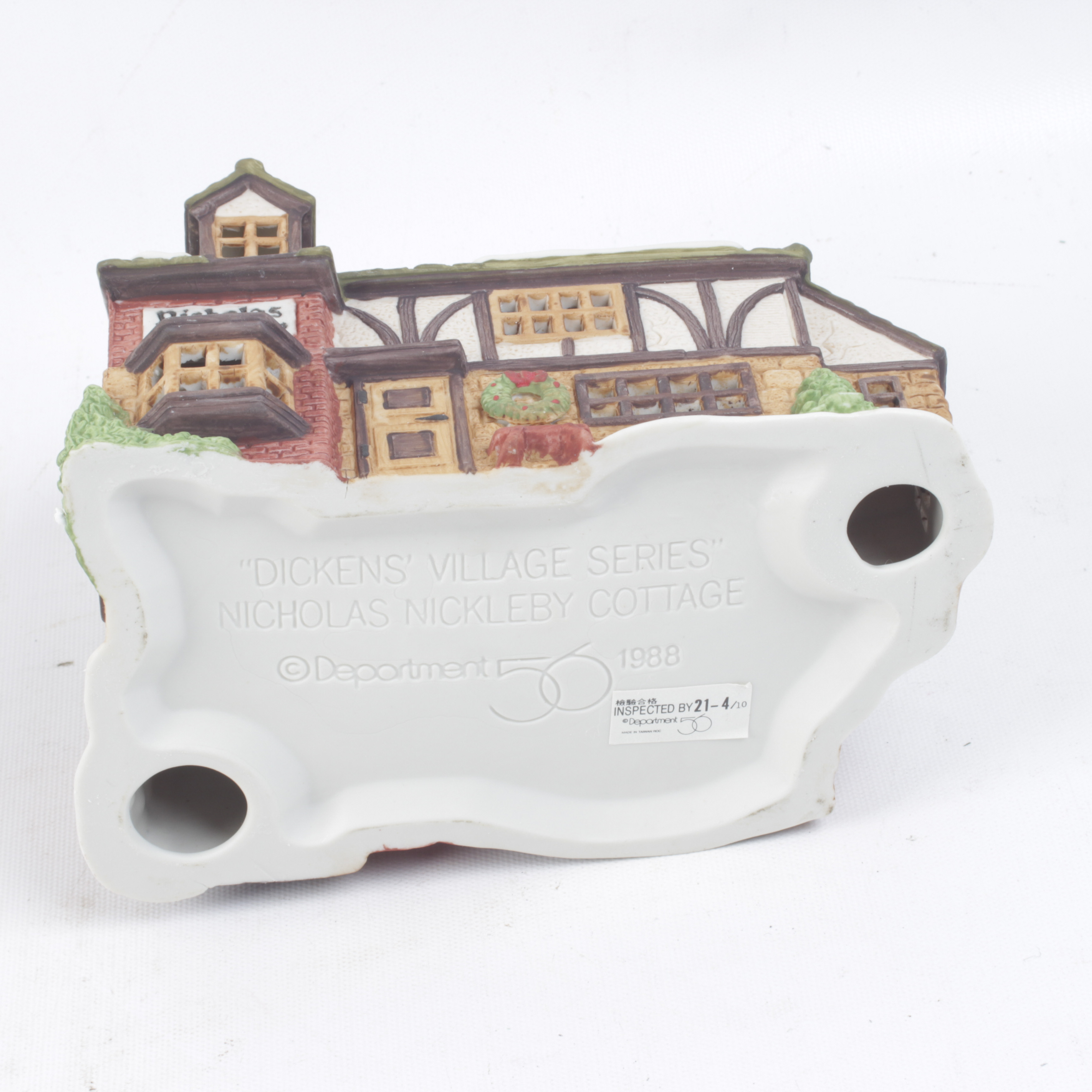 Dept. 56 The Heritage Dickens' Village Collection Porcelain Houses
