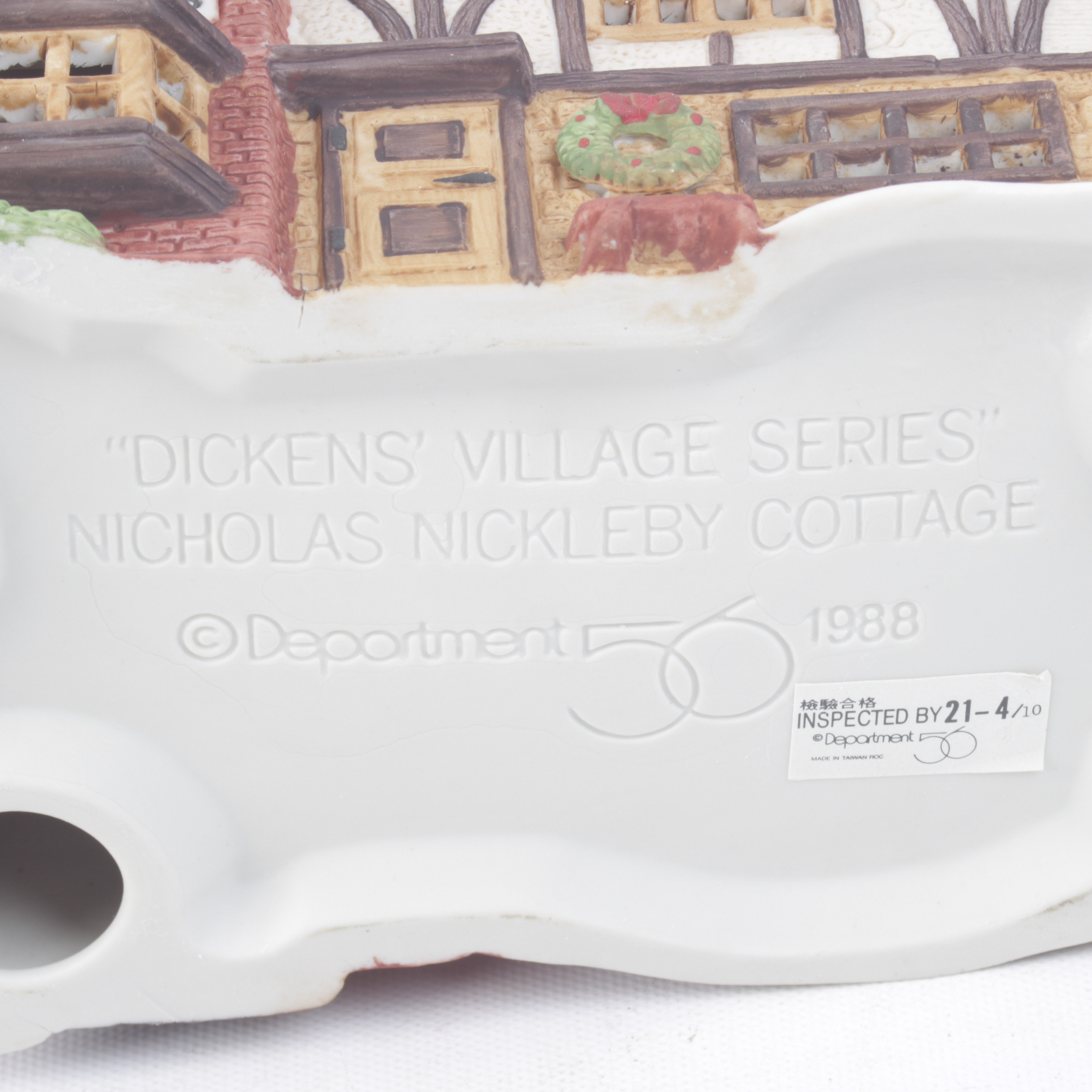 Dept. 56 The Heritage Dickens' Village Collection Porcelain Houses