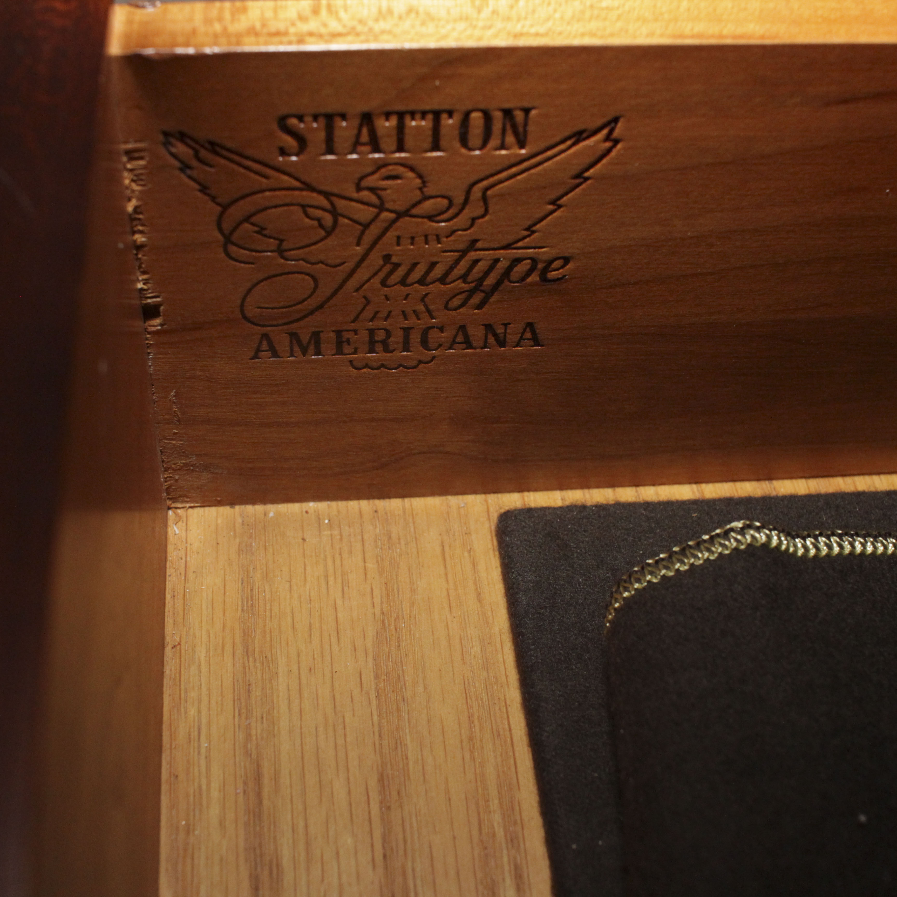 Statton Chippendale Style Breakfront China Cabinet