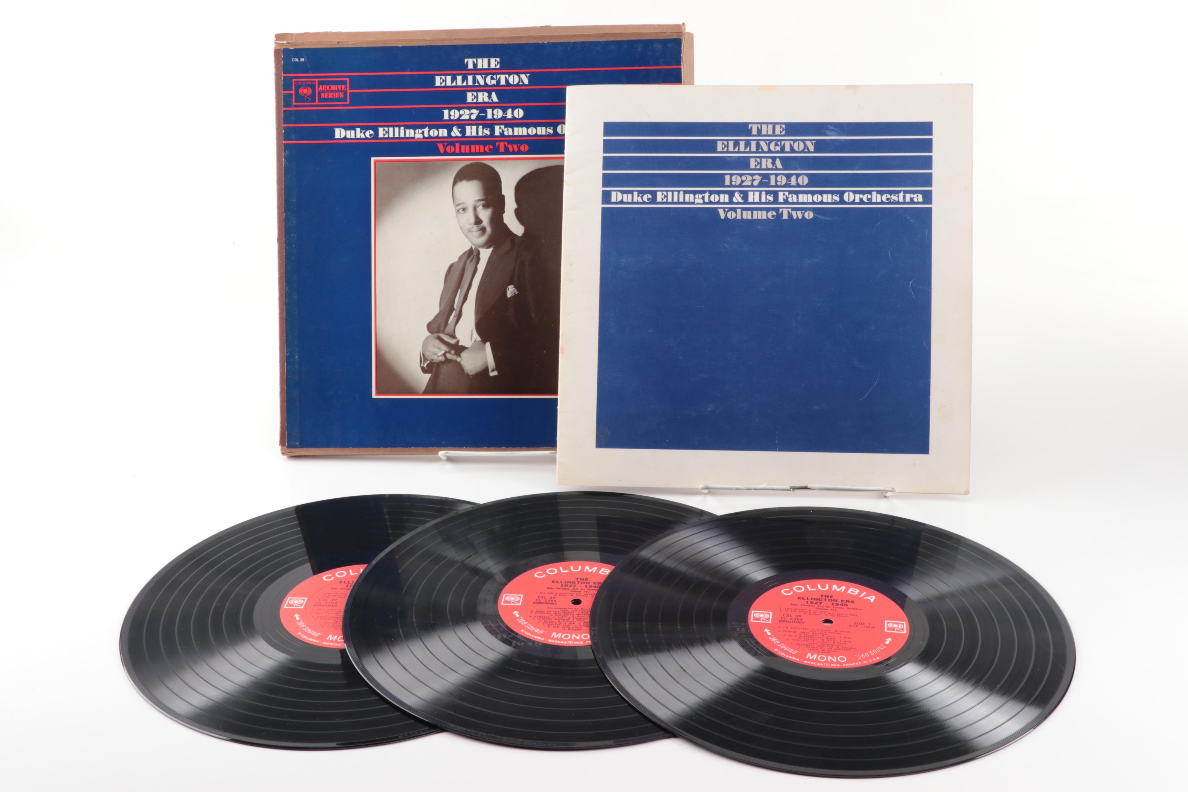 Vintage Duke Ellington Vinyl Records