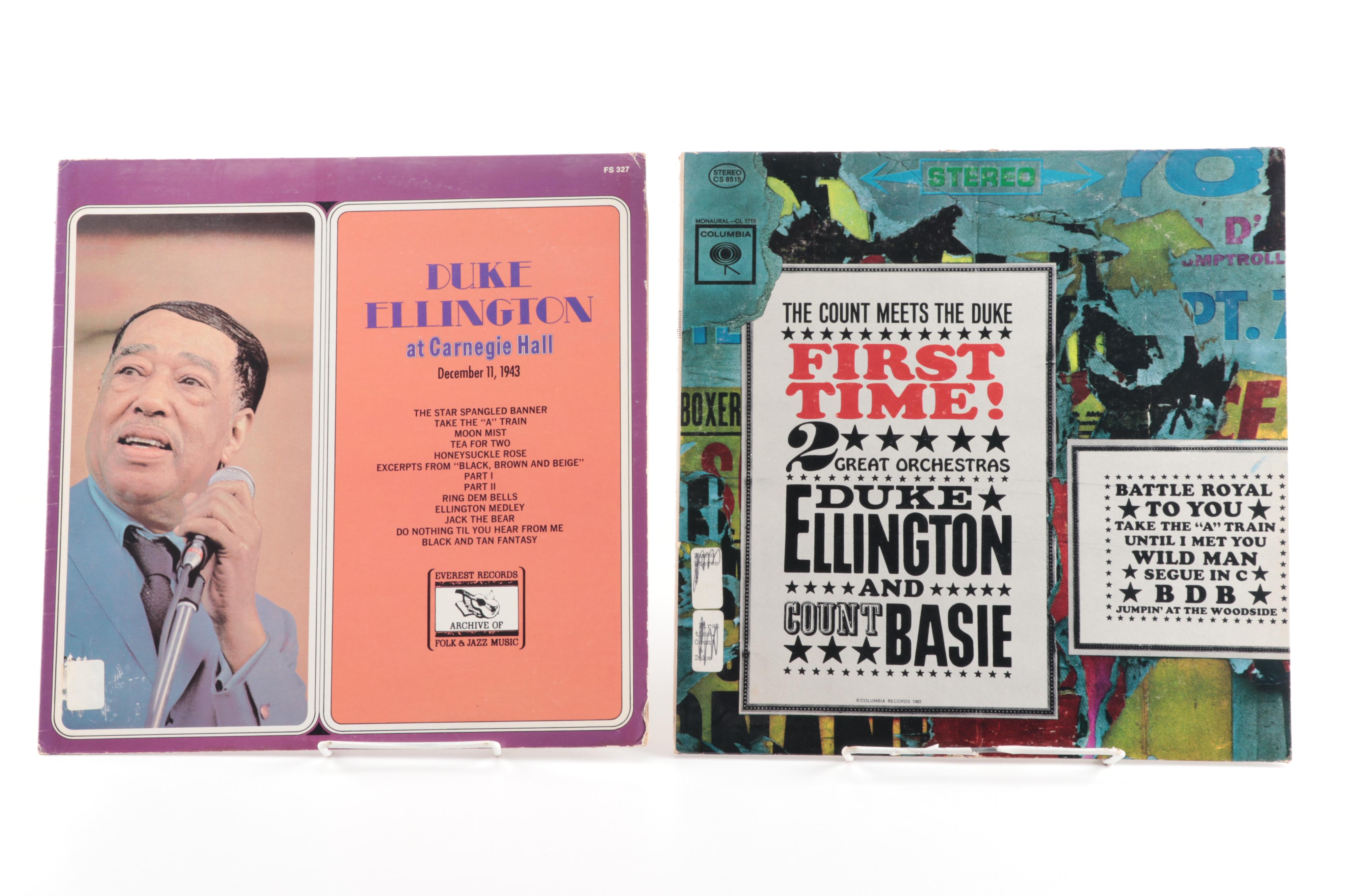 Vintage Duke Ellington Vinyl Records