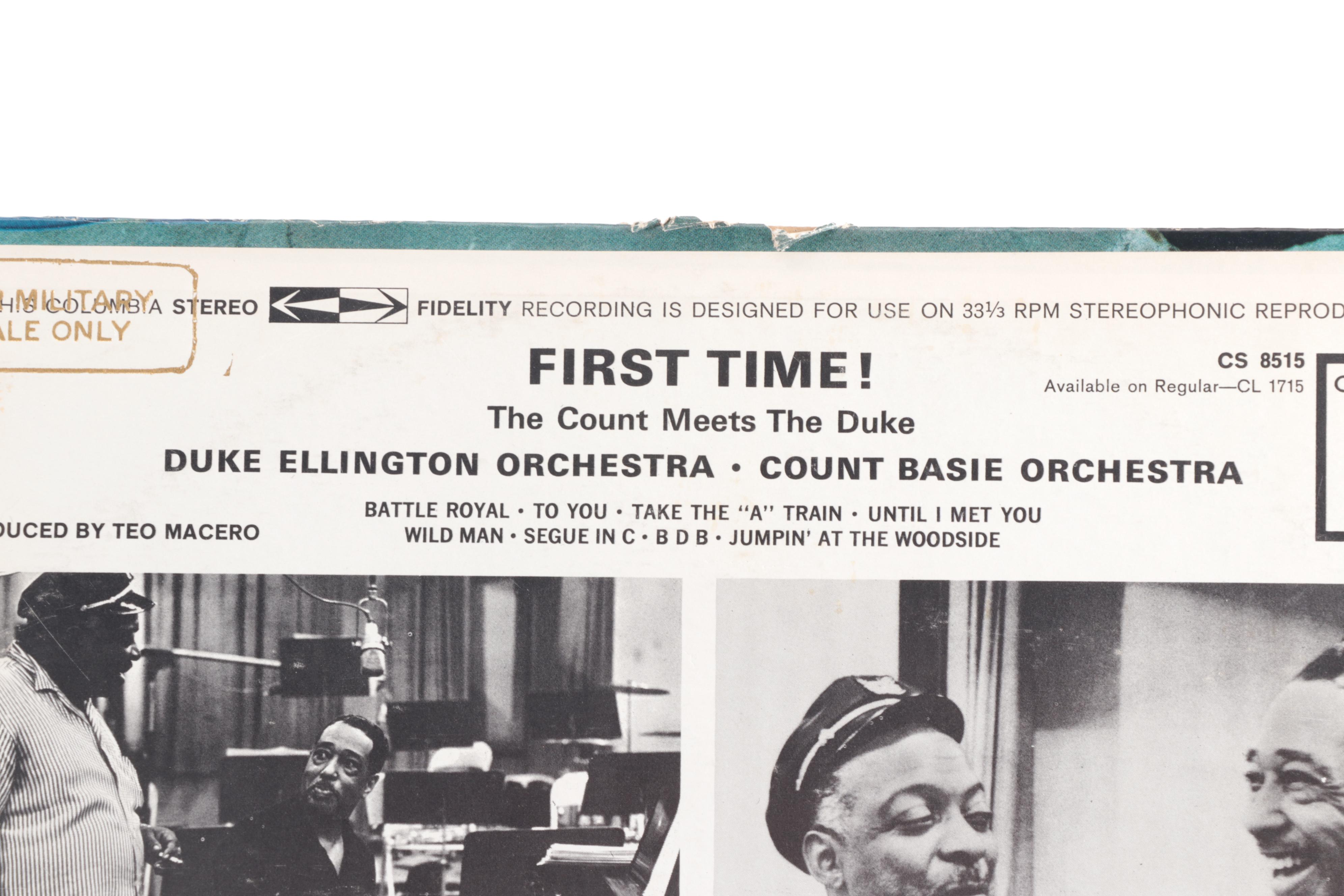 Vintage Duke Ellington Vinyl Records