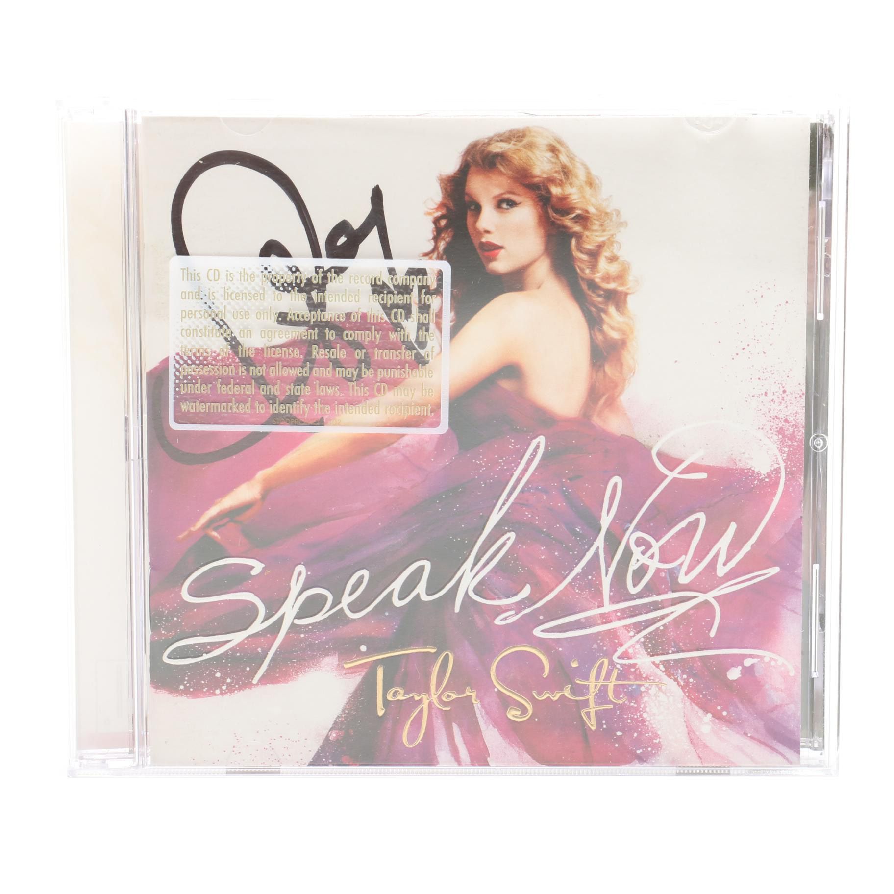 Taylor Swift Signed 