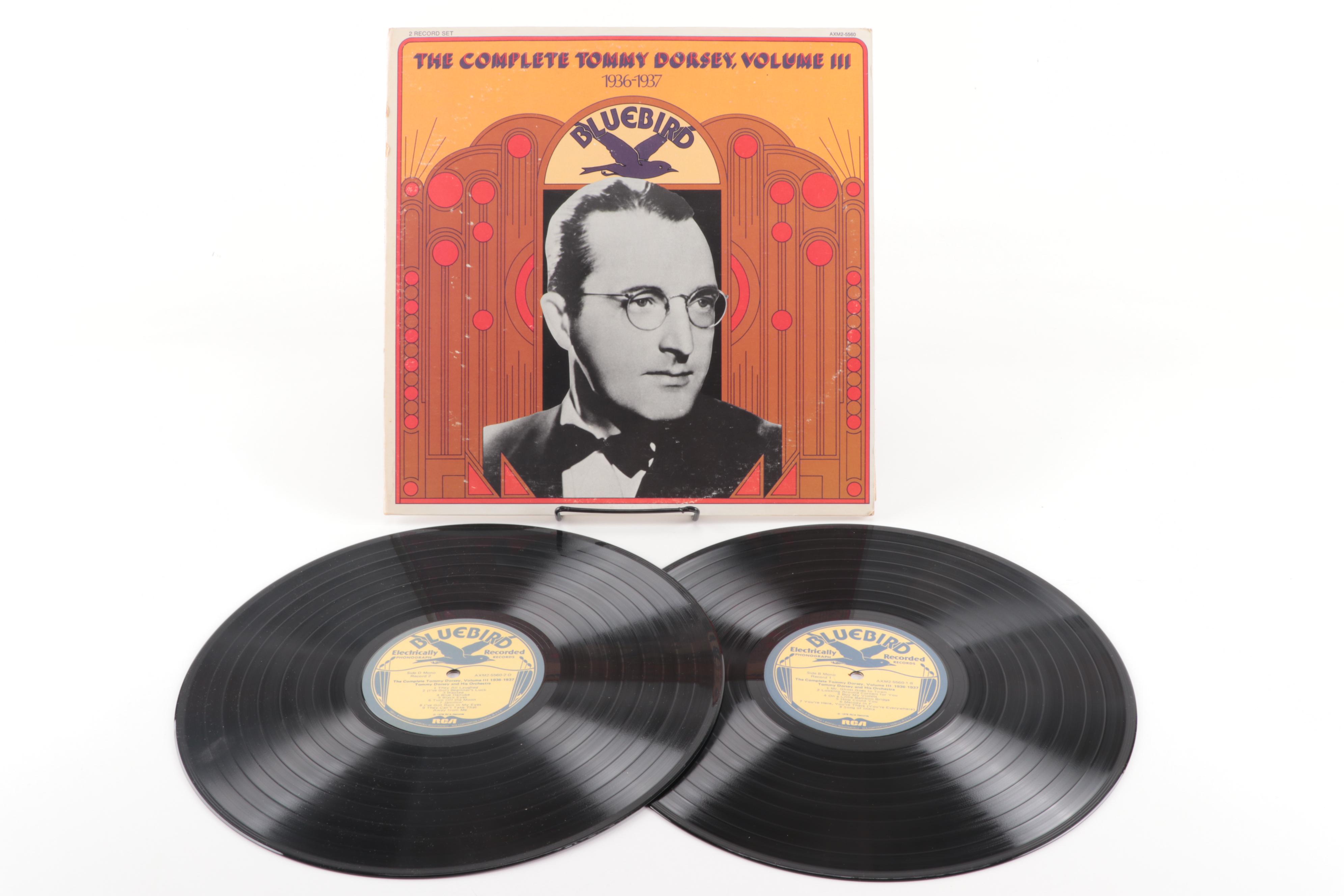 "The Complete Tommy Dorsey" Three Volume Vinyl Record Set