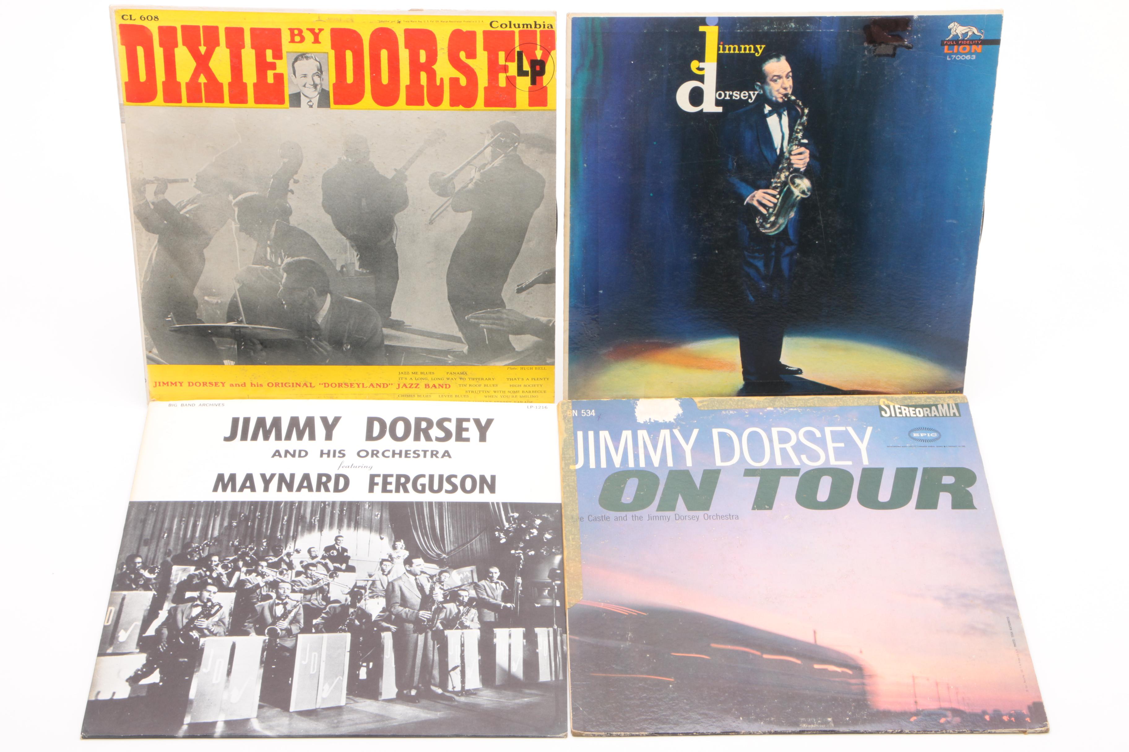 Jimmy Dorsey Vinyl Records including "Dixie by Dorsey"