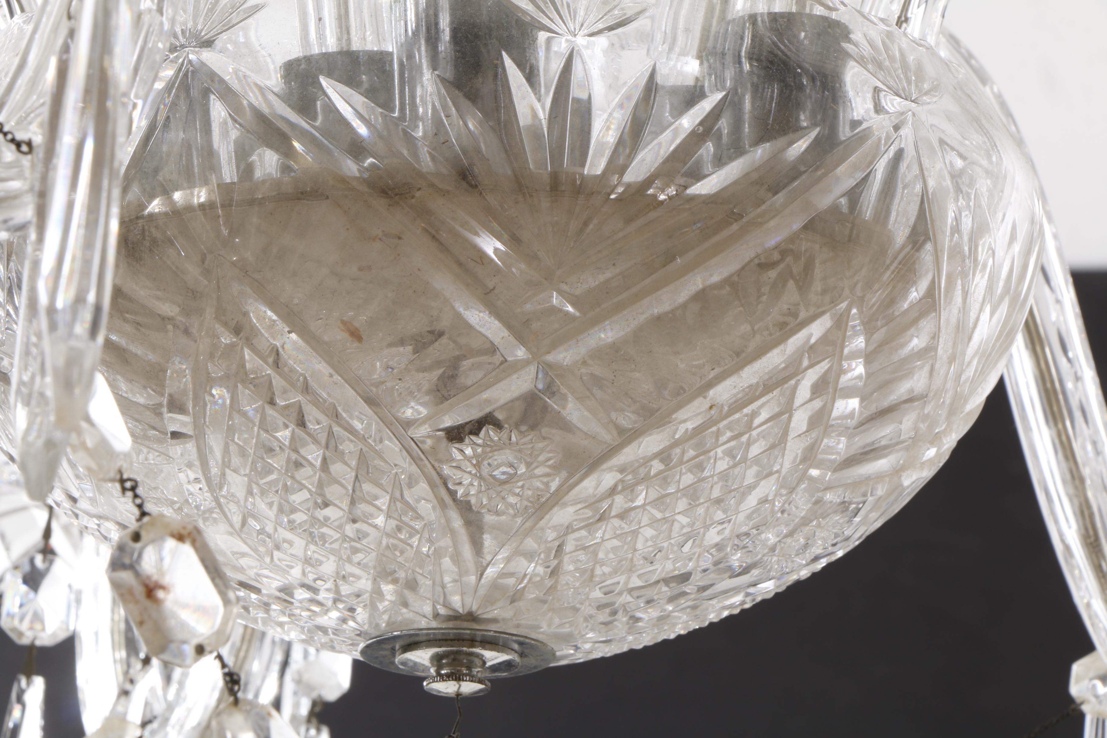 Waterford Crystal "Powerscourt" Twelve Light Chandelier