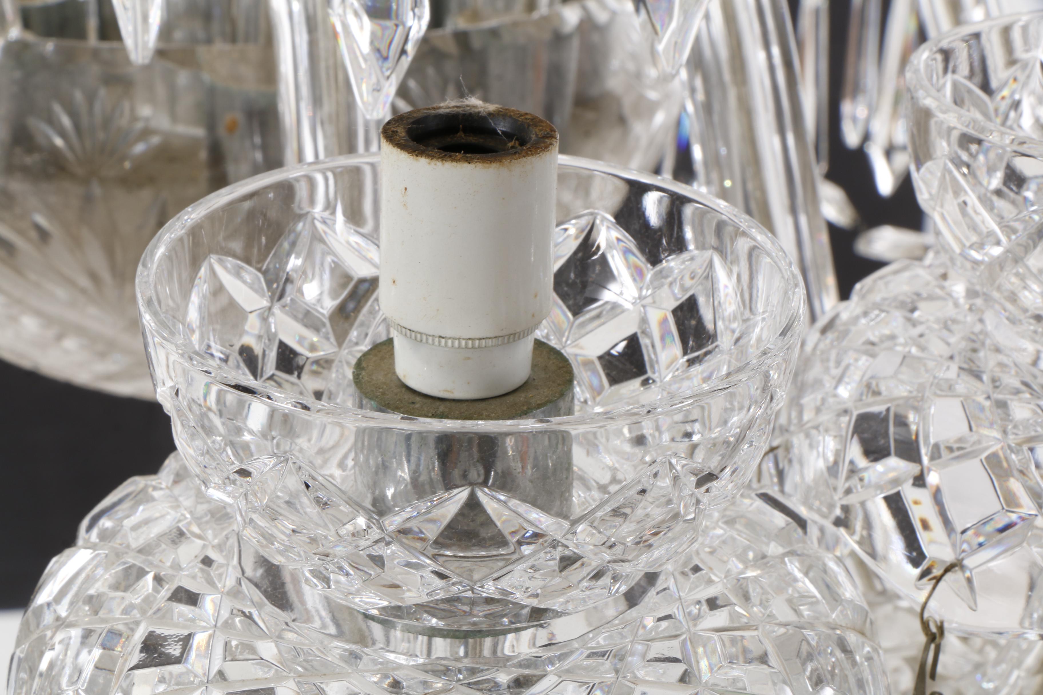 Waterford Crystal "Powerscourt" Twelve Light Chandelier