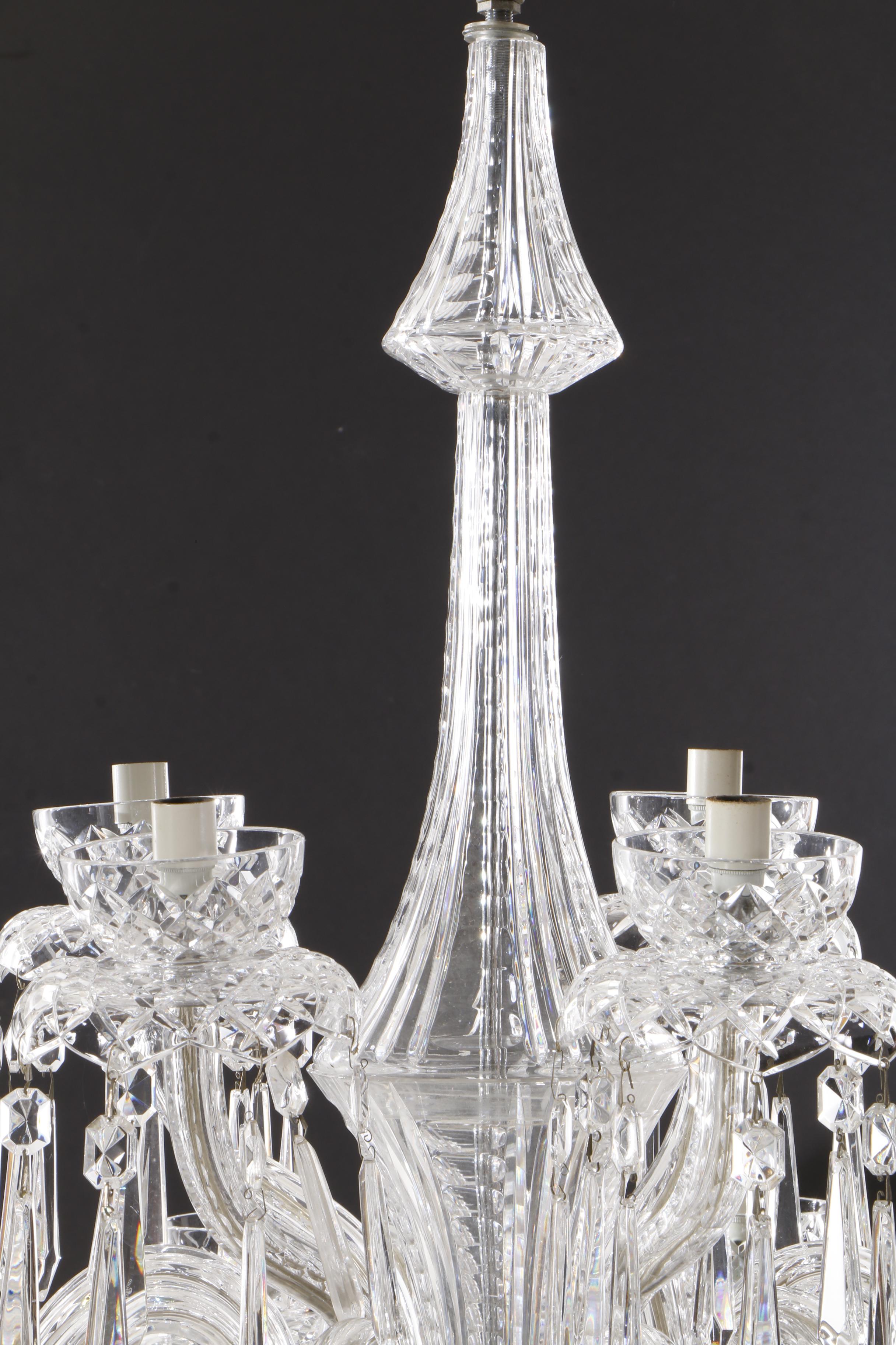 Waterford Crystal "Powerscourt" Twelve Light Chandelier