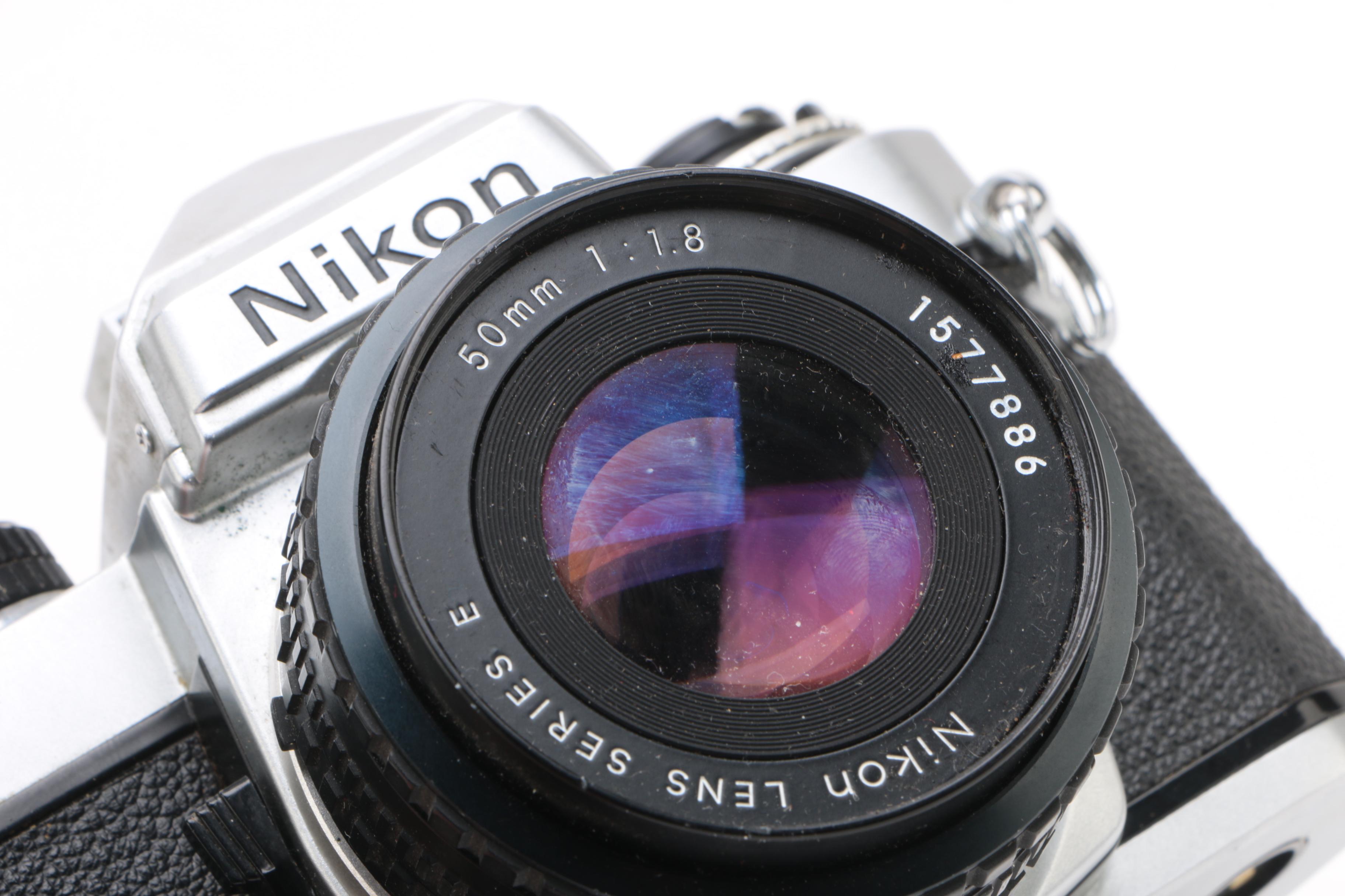 Vintage Nikon FE Camera