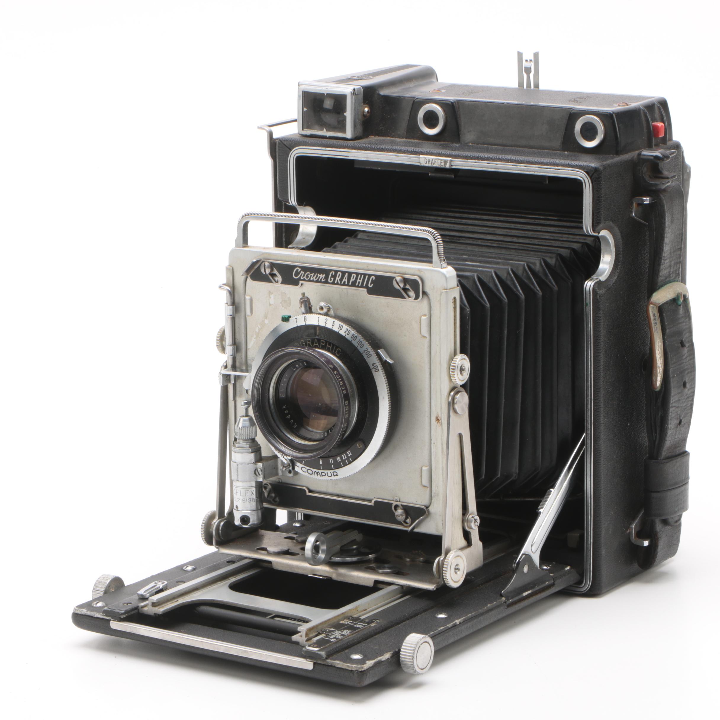 Circa 1960 Graflex Crown Graphic Field Camera
