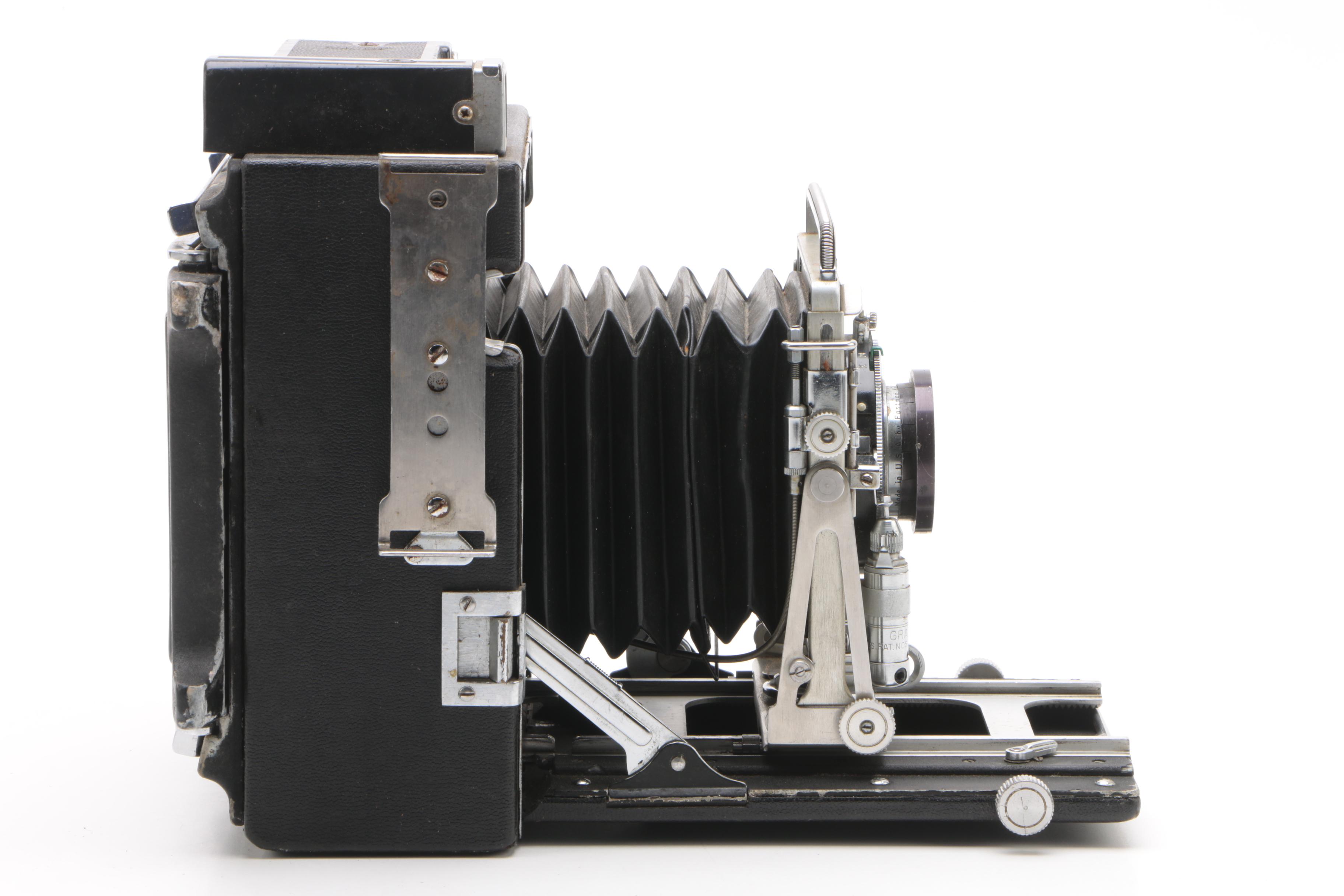 Circa 1960 Graflex Crown Graphic Field Camera