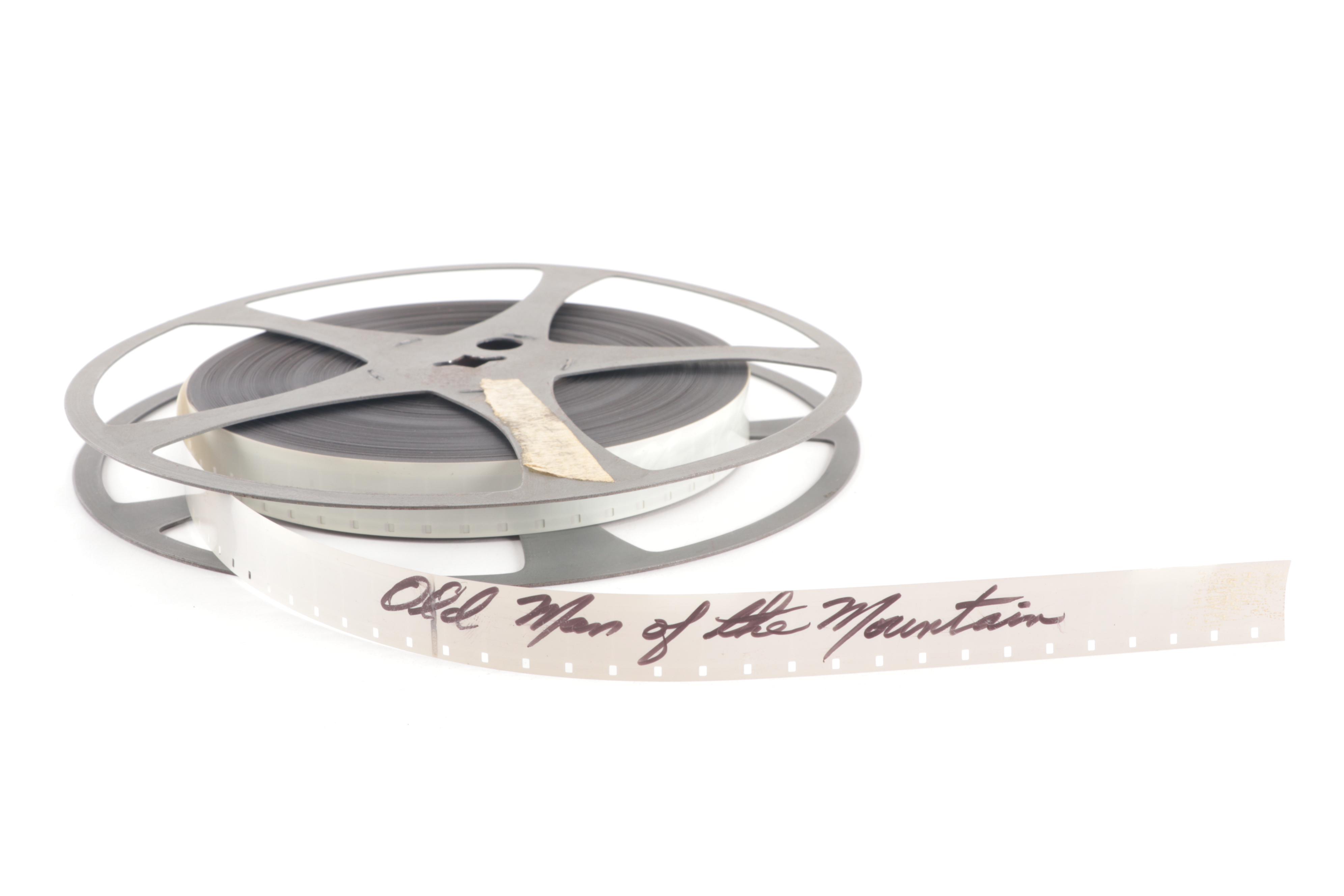 Film Reel for Betty Boop Animation with Cab Calloway, "Old Man of the Mountain"