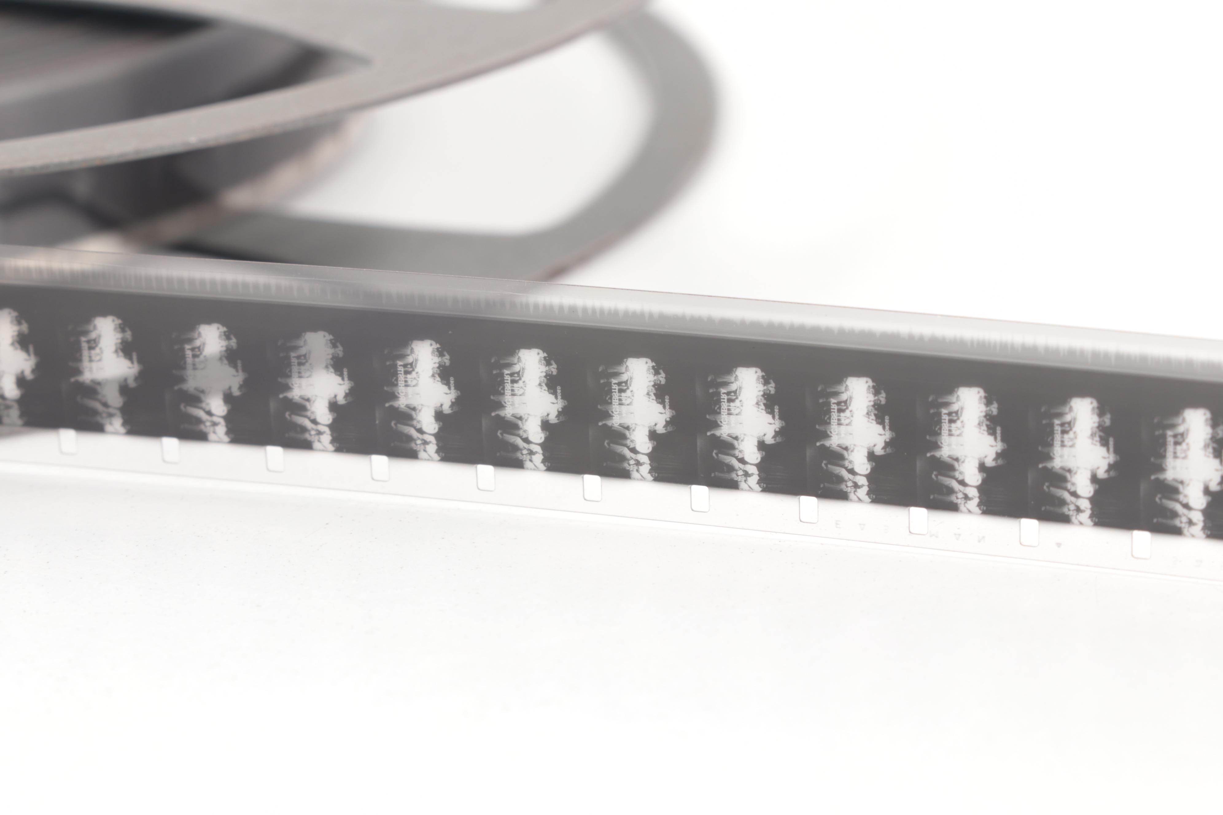 Film Reel for Betty Boop Animation with Cab Calloway, "Old Man of the Mountain"