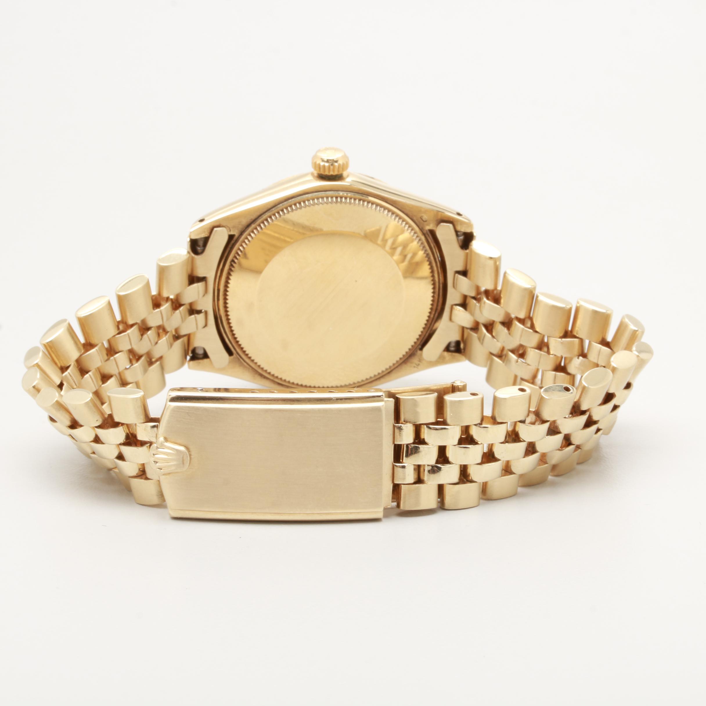 1969 Rolex Oyster Perpetual 14K Yellow Gold Automatic Watch