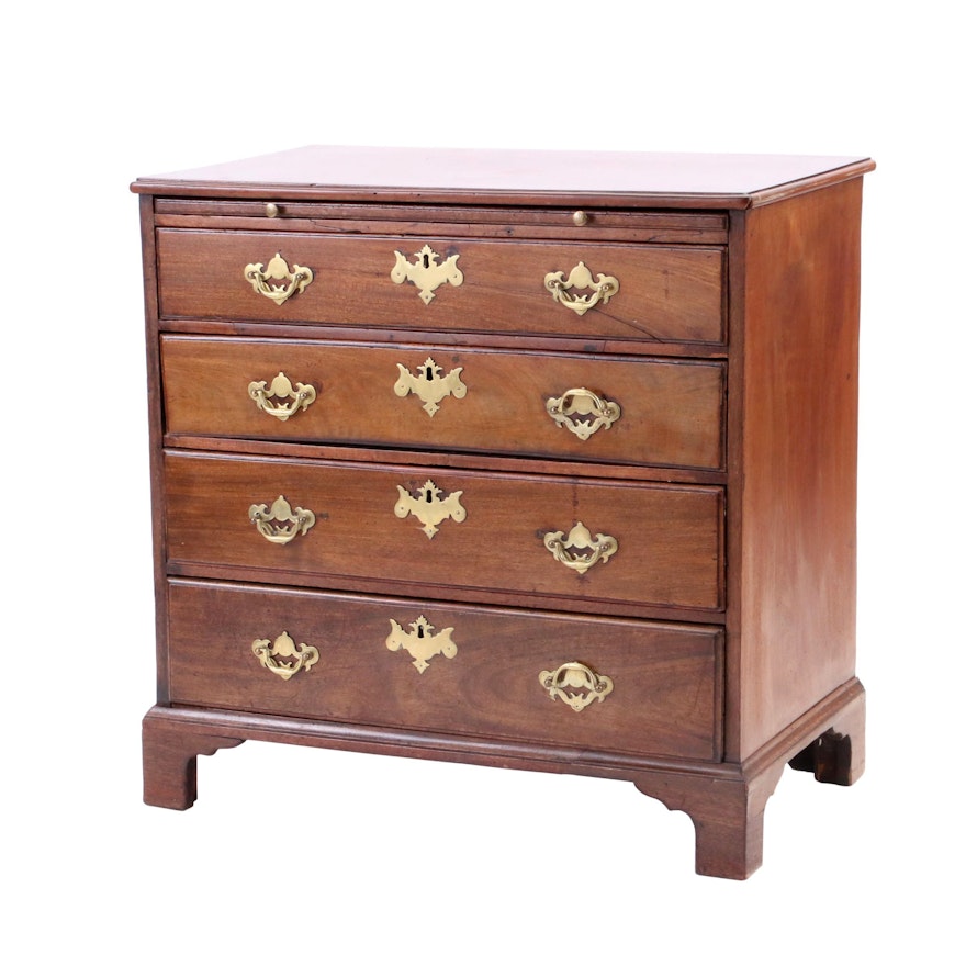 George III Mahogany Chest, 18th Century