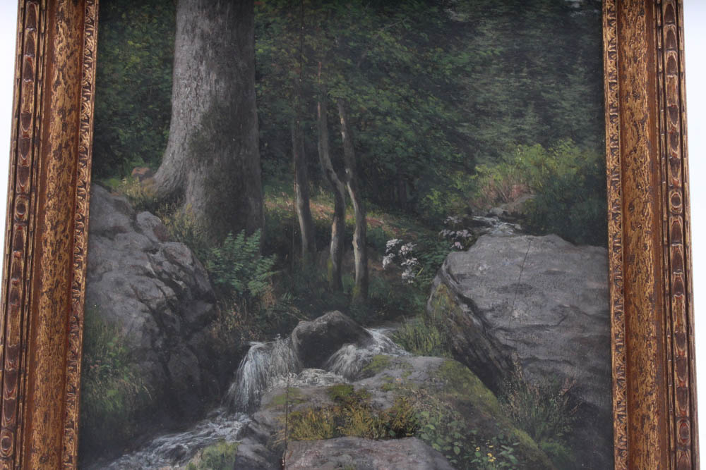 Max Asperger Landscape Oil Painting