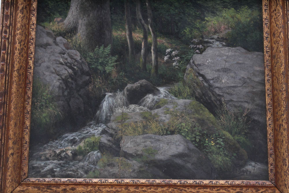 Max Asperger Landscape Oil Painting