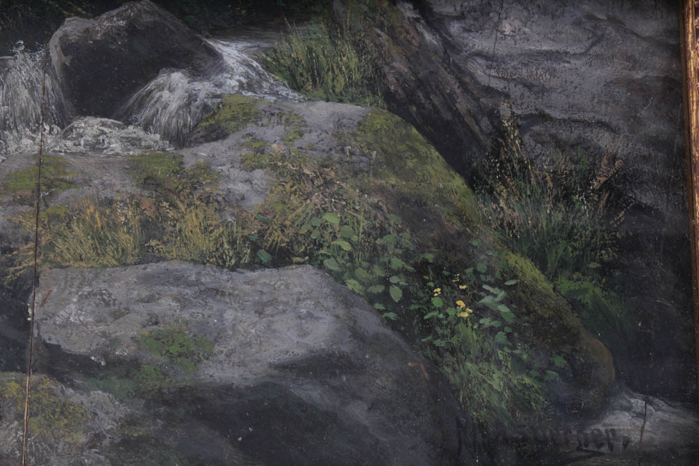 Max Asperger Landscape Oil Painting