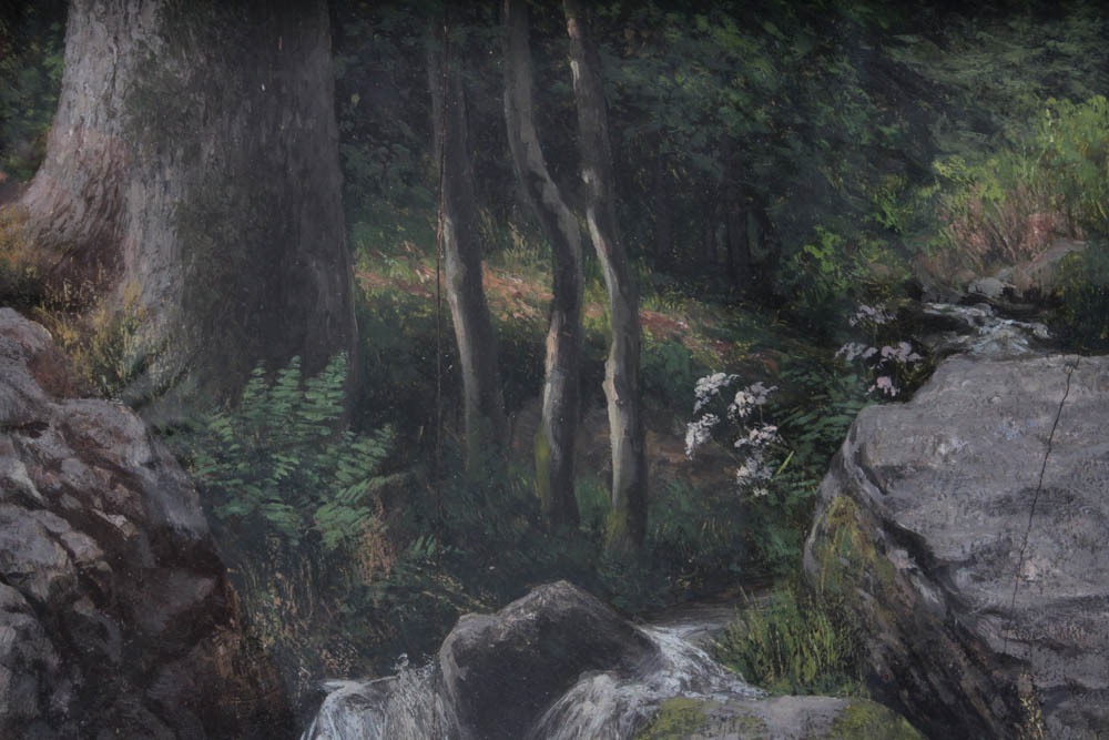 Max Asperger Landscape Oil Painting