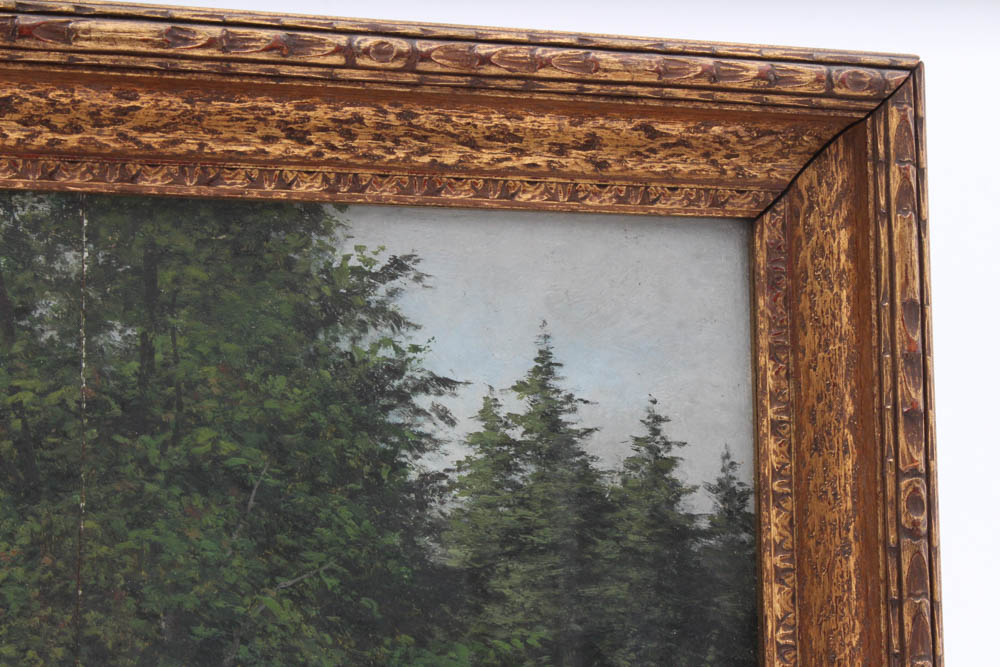 Max Asperger Landscape Oil Painting