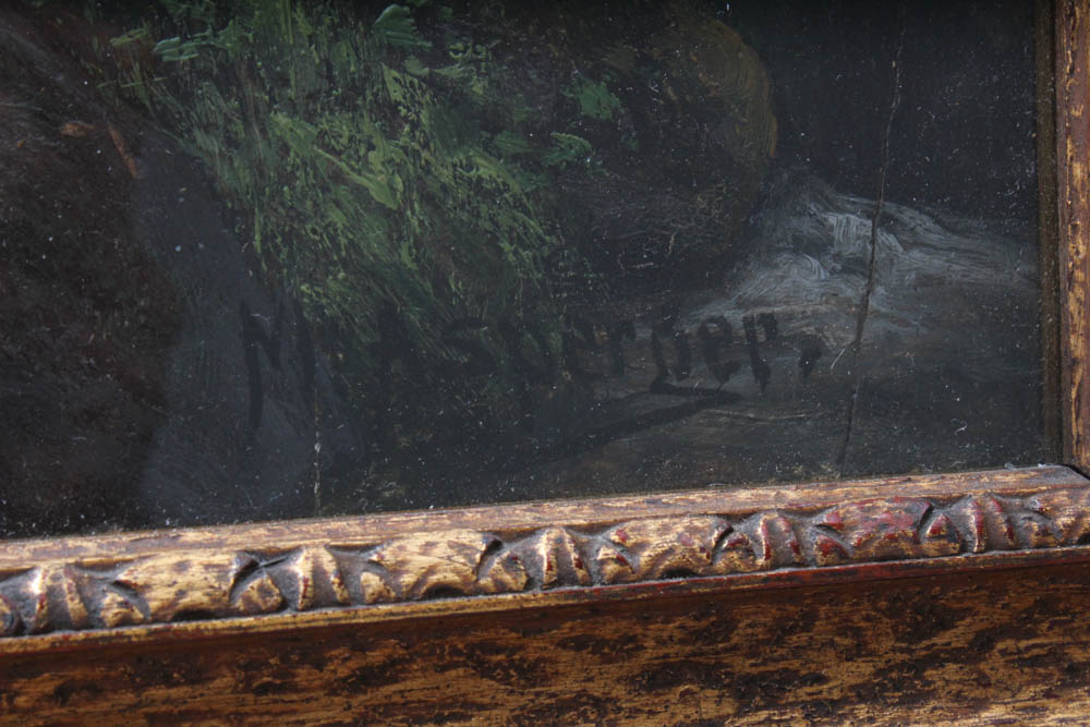 Max Asperger Landscape Oil Painting