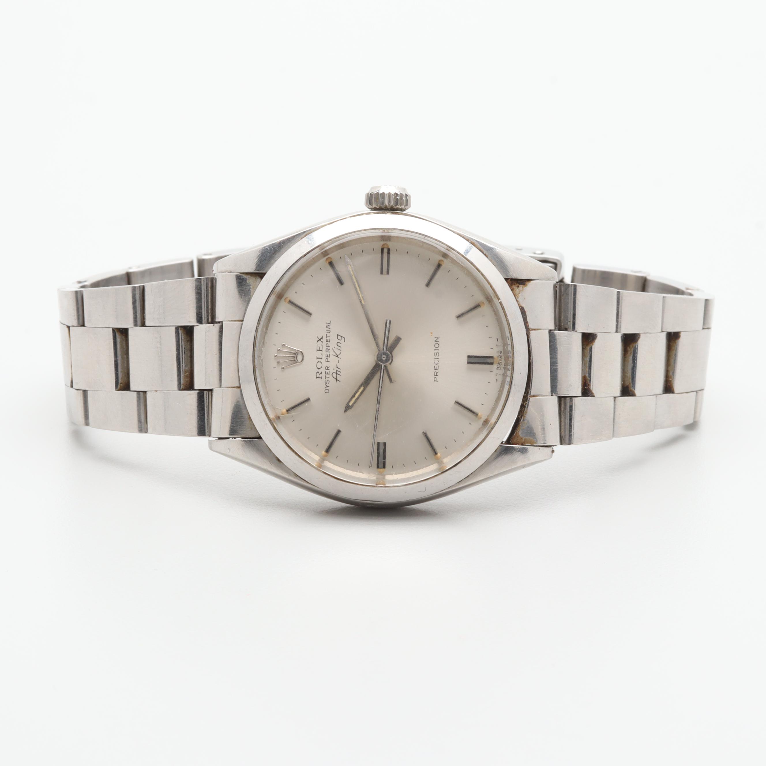 1979 Rolex Stainless Steel "Air King" Watch