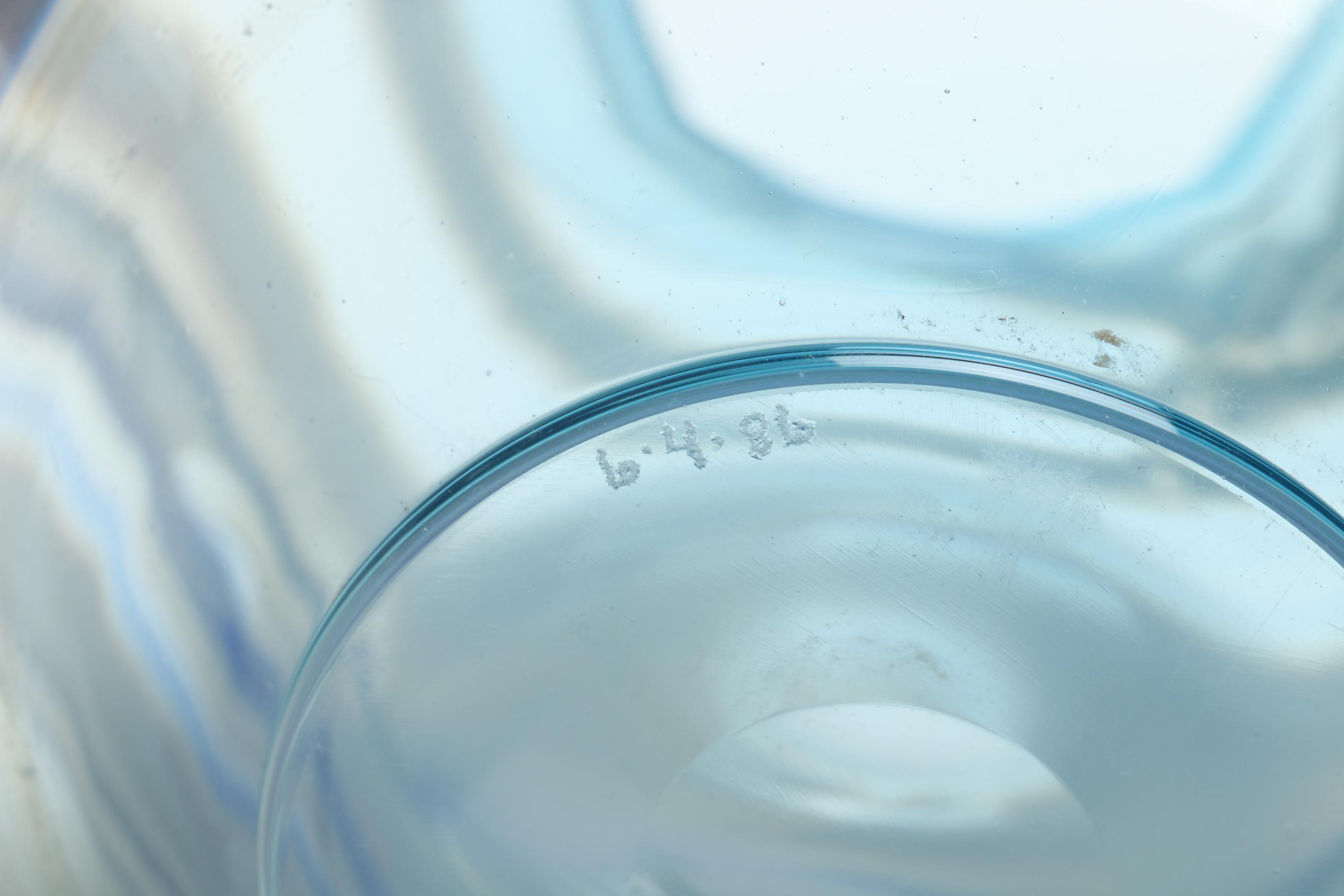 1986 Roy Wilson Signed Art Glass Vase