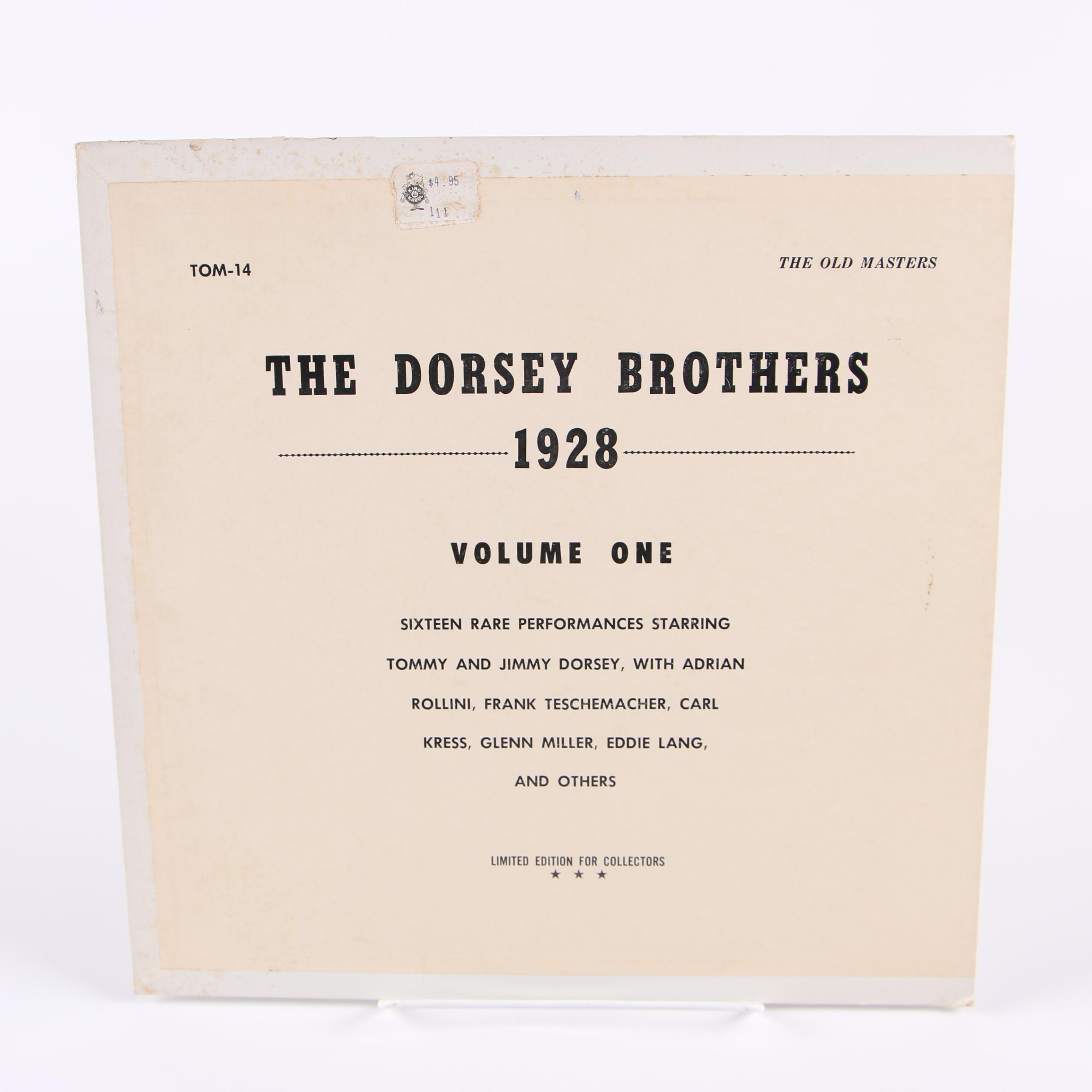 The Dorsey Brothers Vinyl Records including "The Fabulous Dorseys in Hi-Fi"