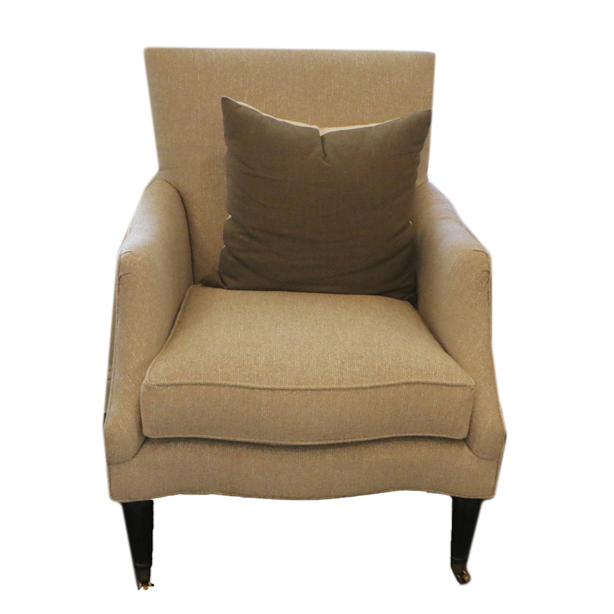 Beige Upholstered Armchair by Southern