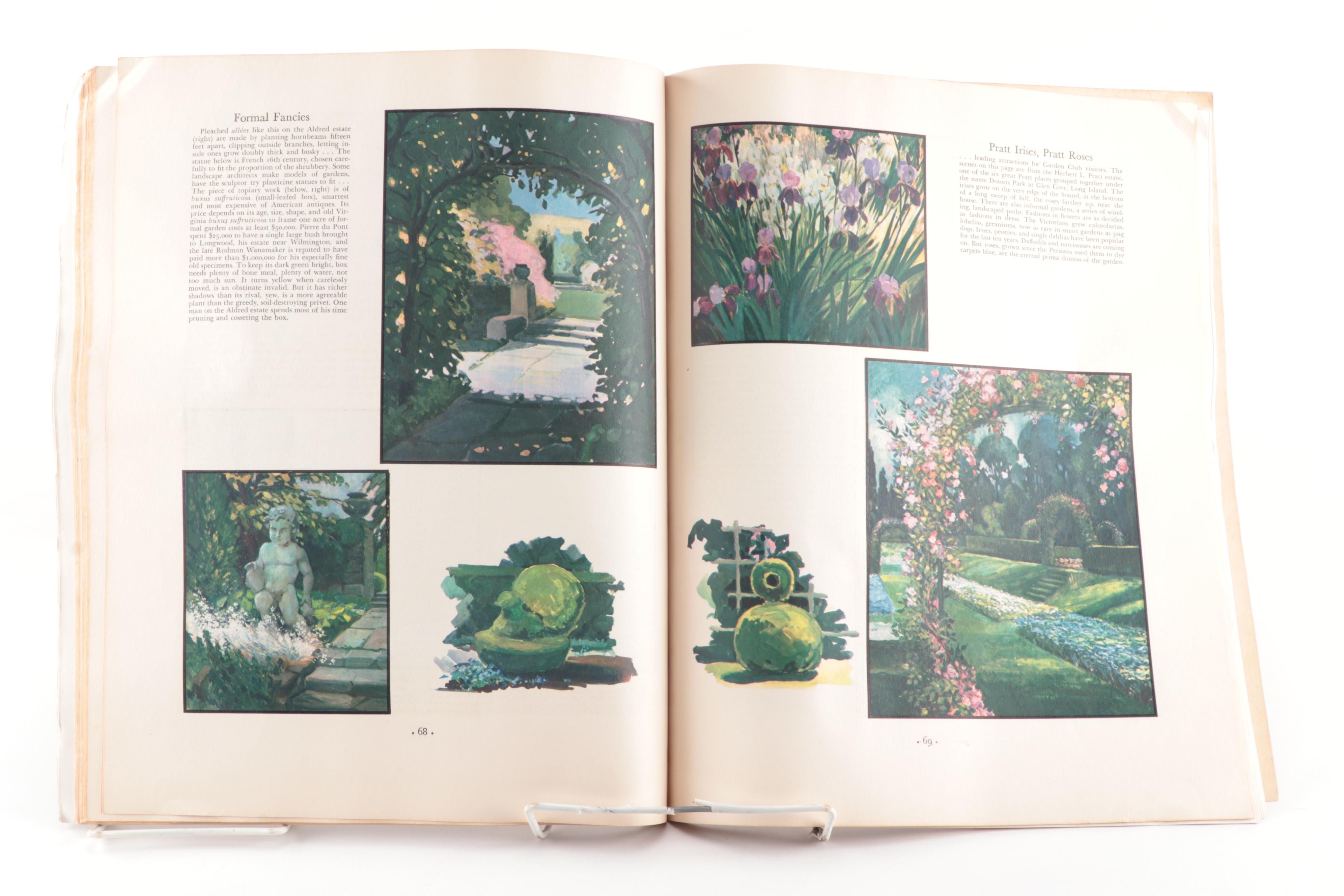 Ex-Libris Jack Bradley August 1933 "Fortune" Magazine Volume VIII, Number 2