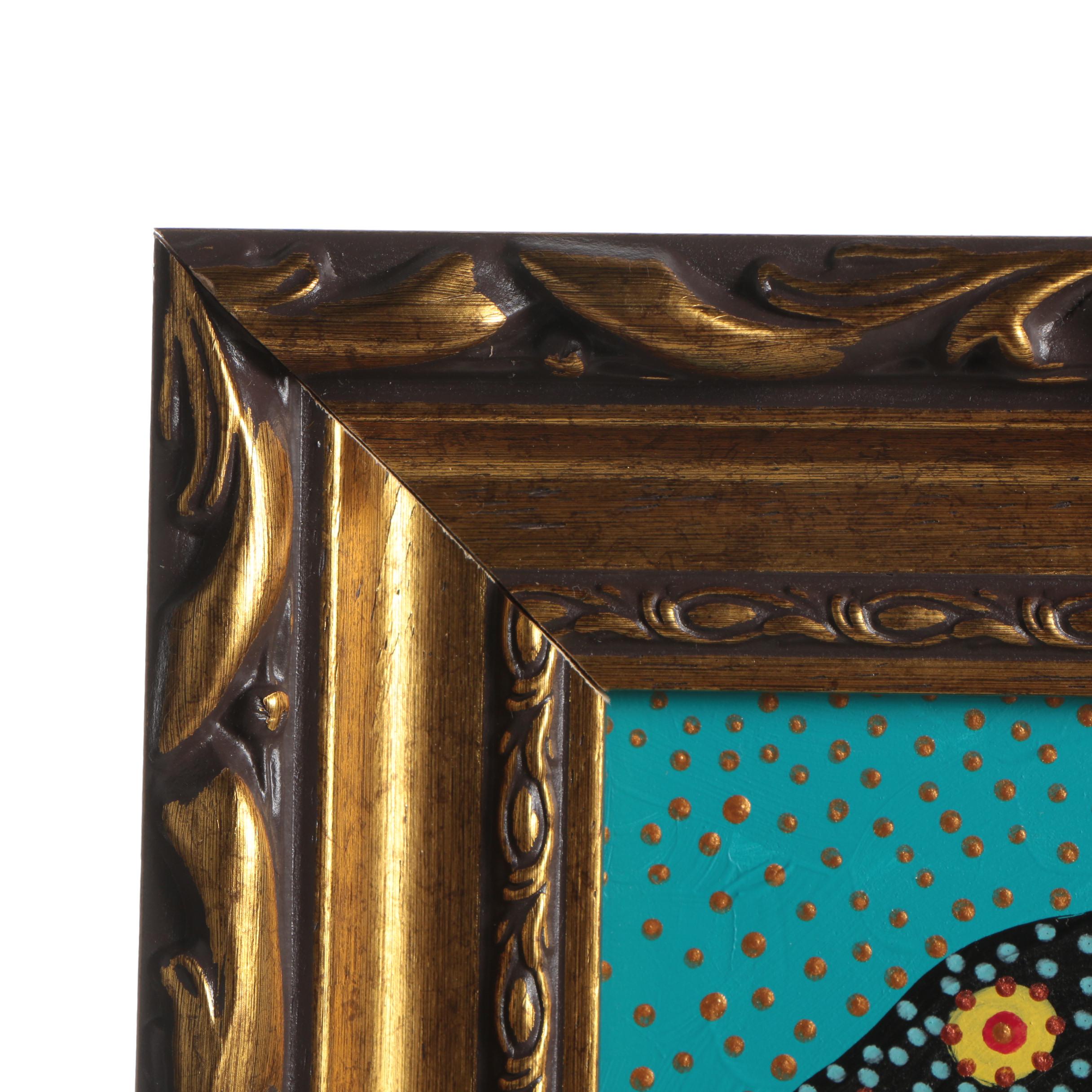 Francois Aguiard Acrylic Painting "Coco Chanel"